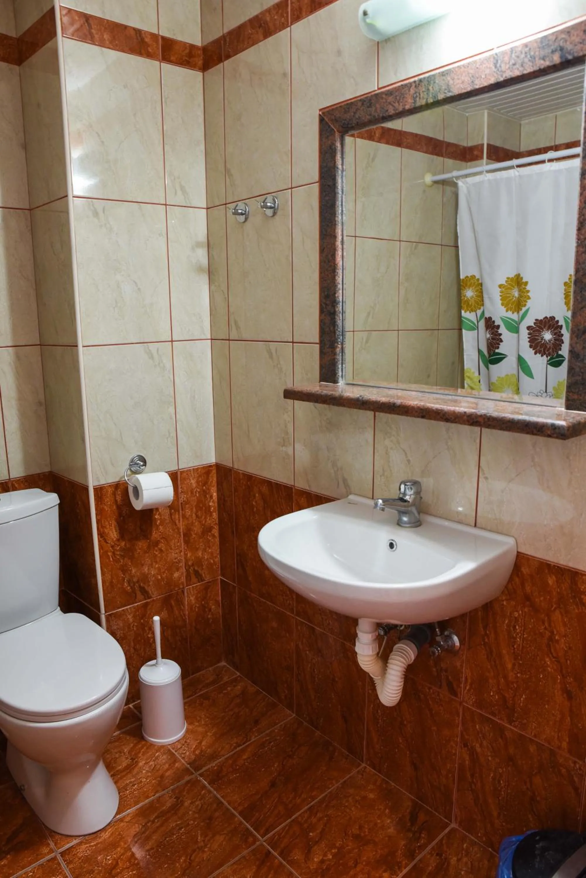 Toilet in Chrysoula Hotel