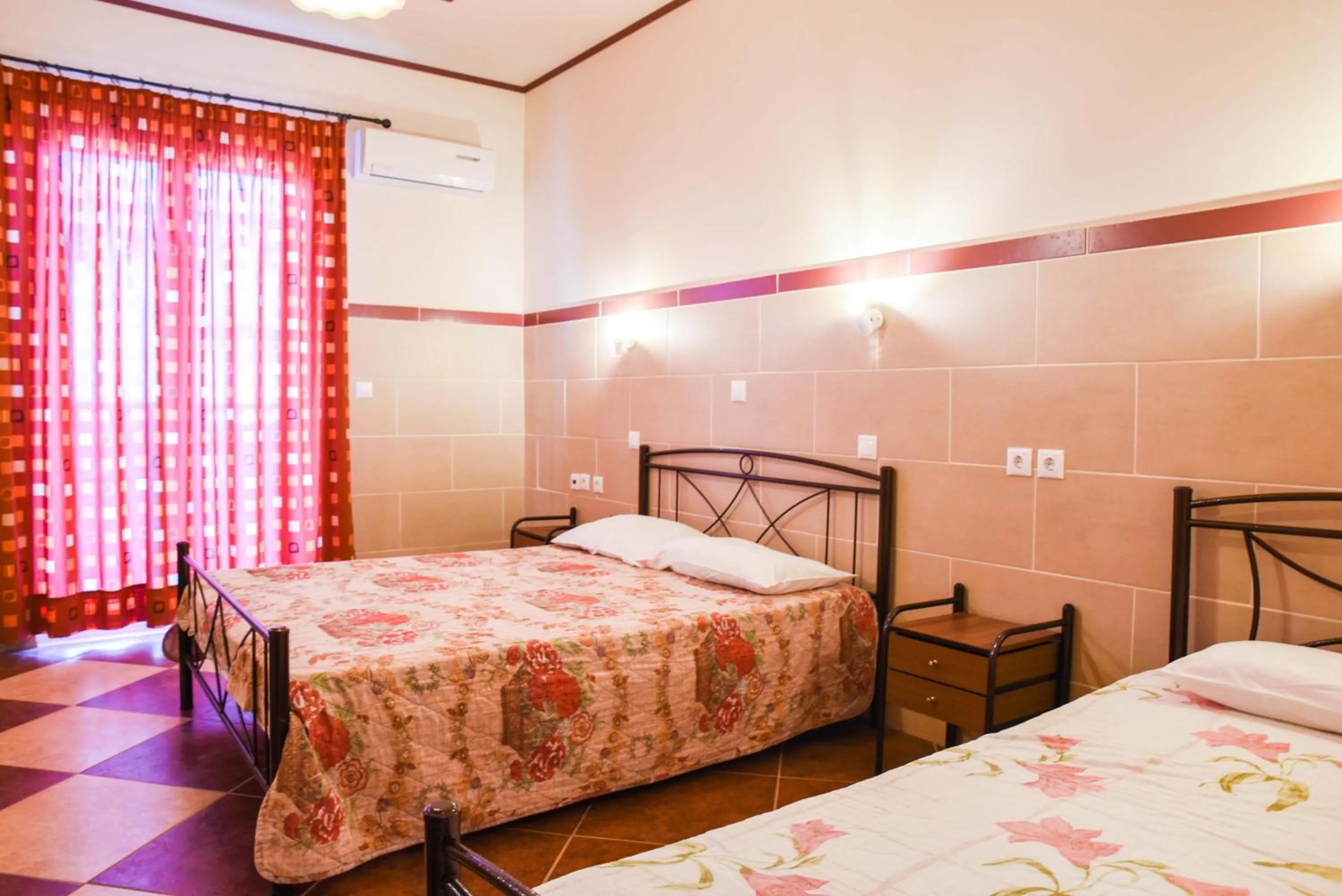 Bedroom, Bed in Chrysoula Hotel