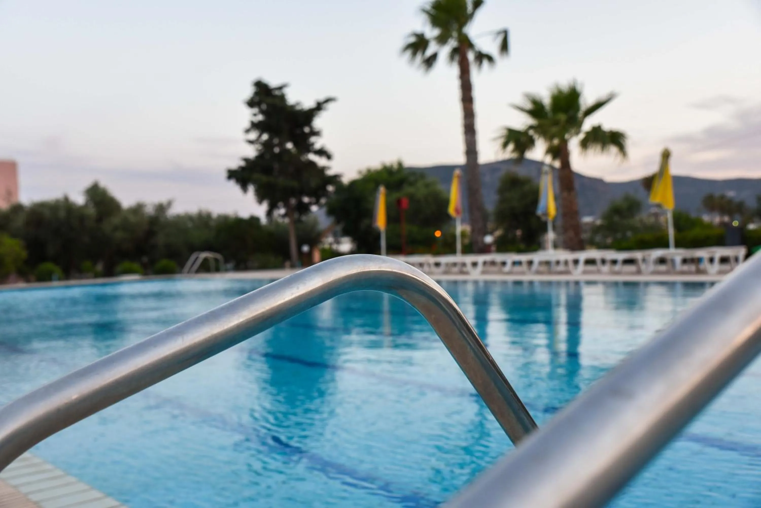 Garden view in Chrysoula Hotel