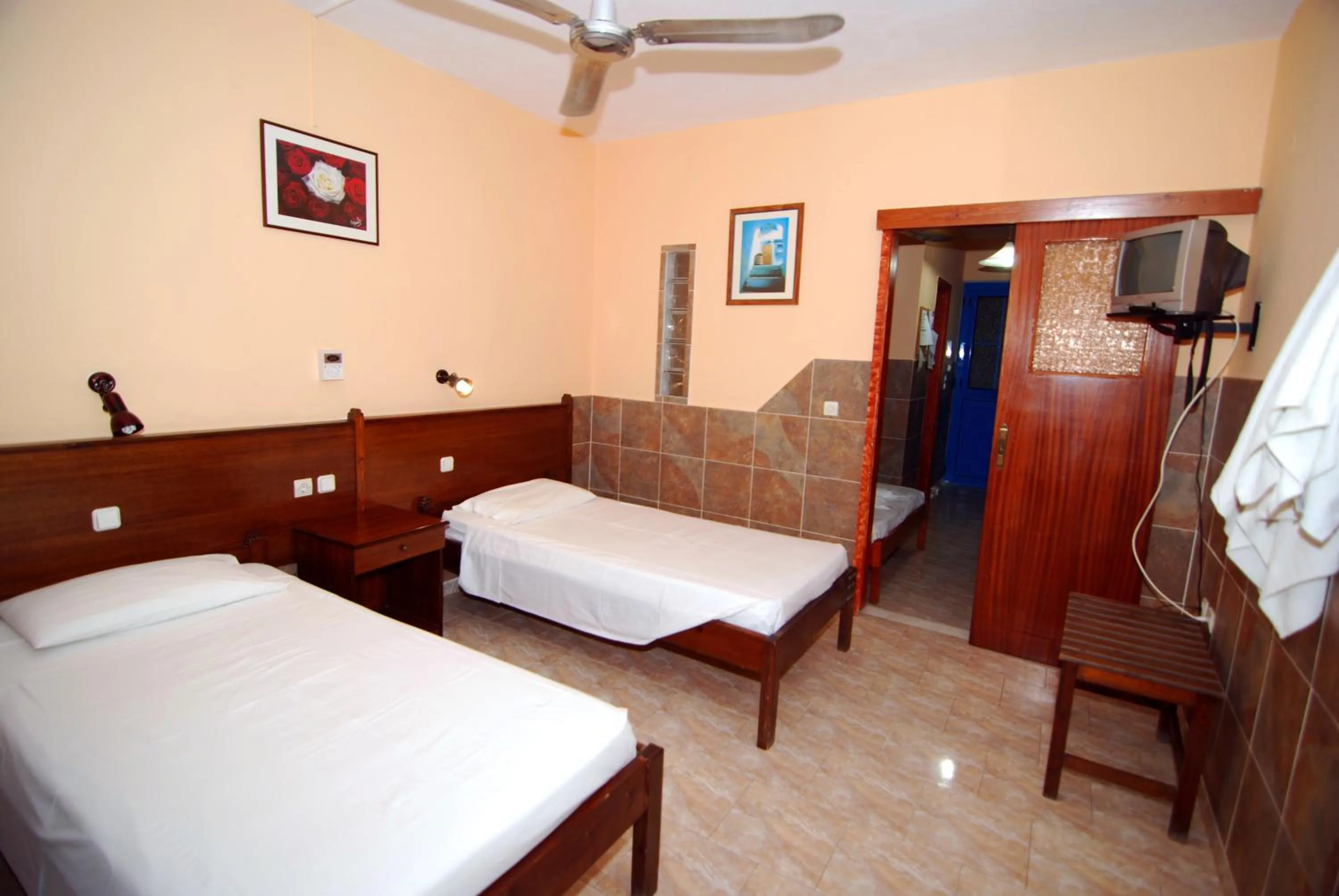 Photo of the whole room, Bed in Chrysoula Hotel