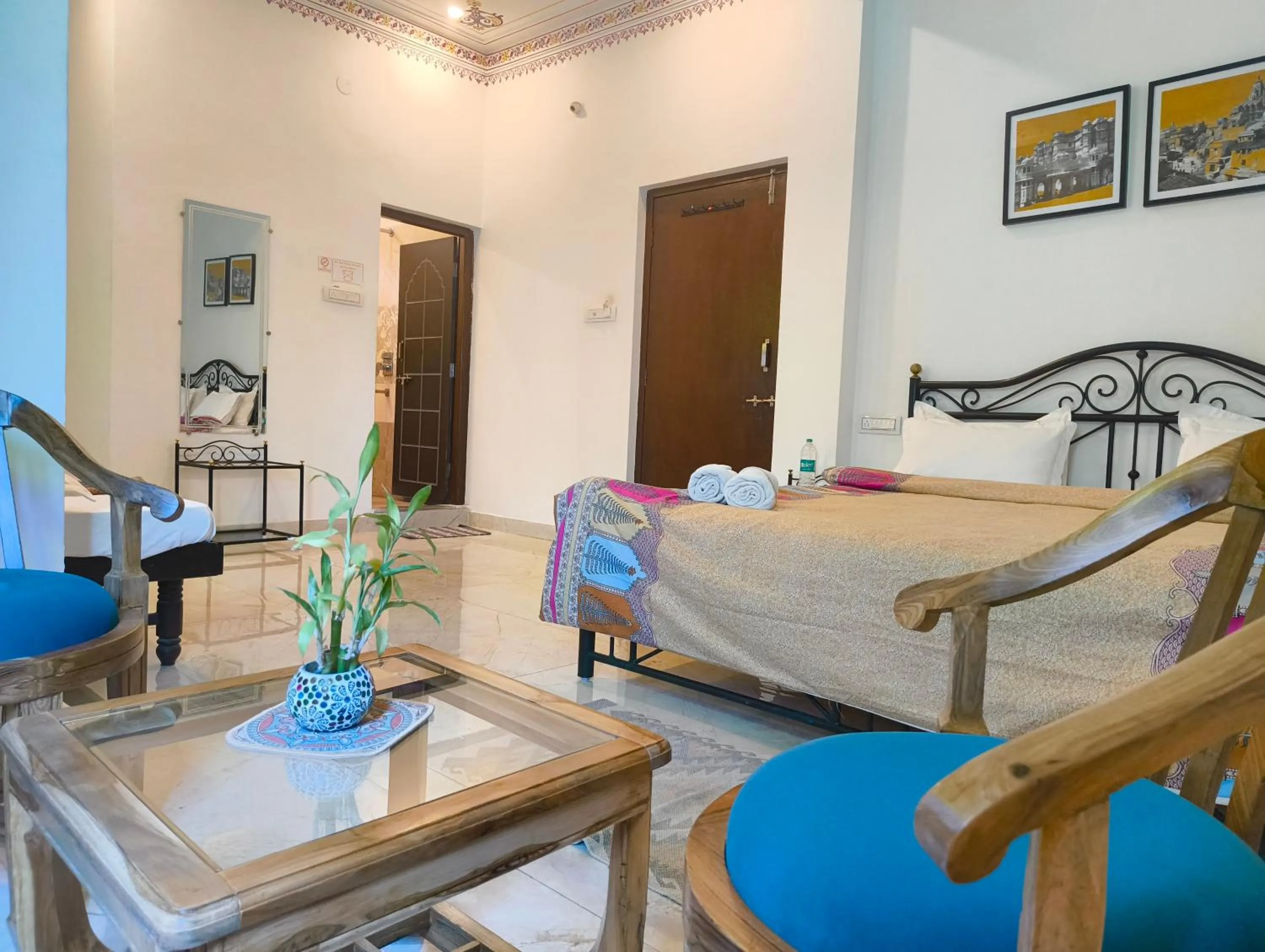 Bed in Rising Shemesh Home Stay