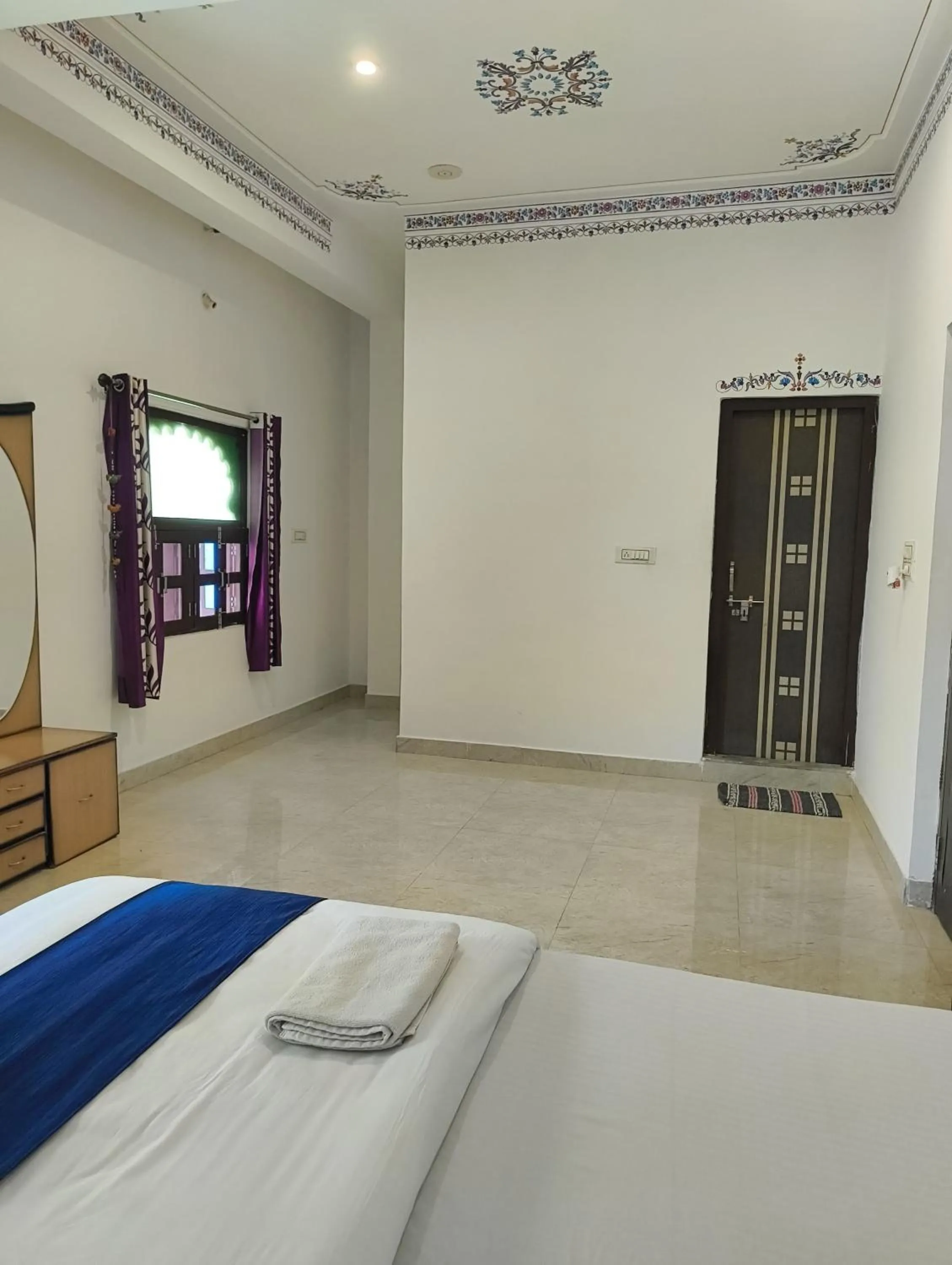 Bed in Rising Shemesh Home Stay