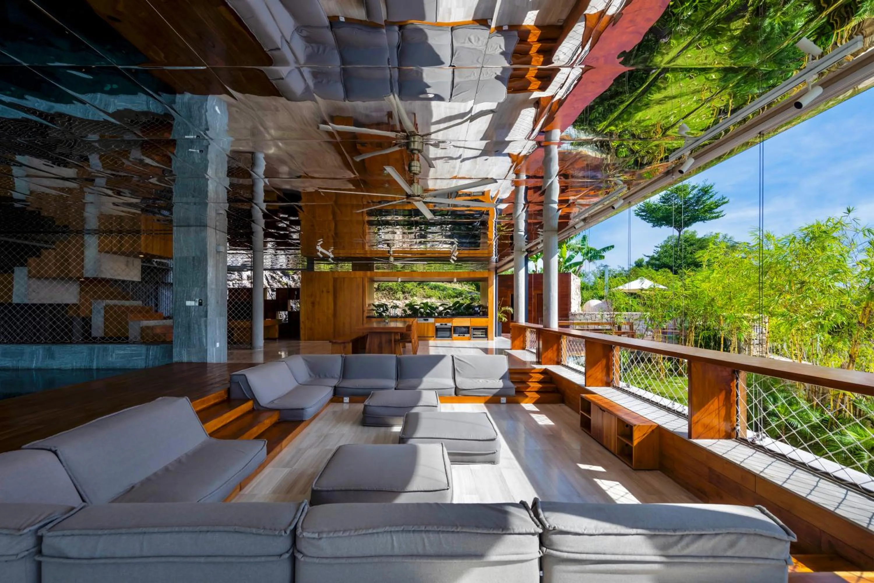 Seating area in Venity Villa Nha Trang