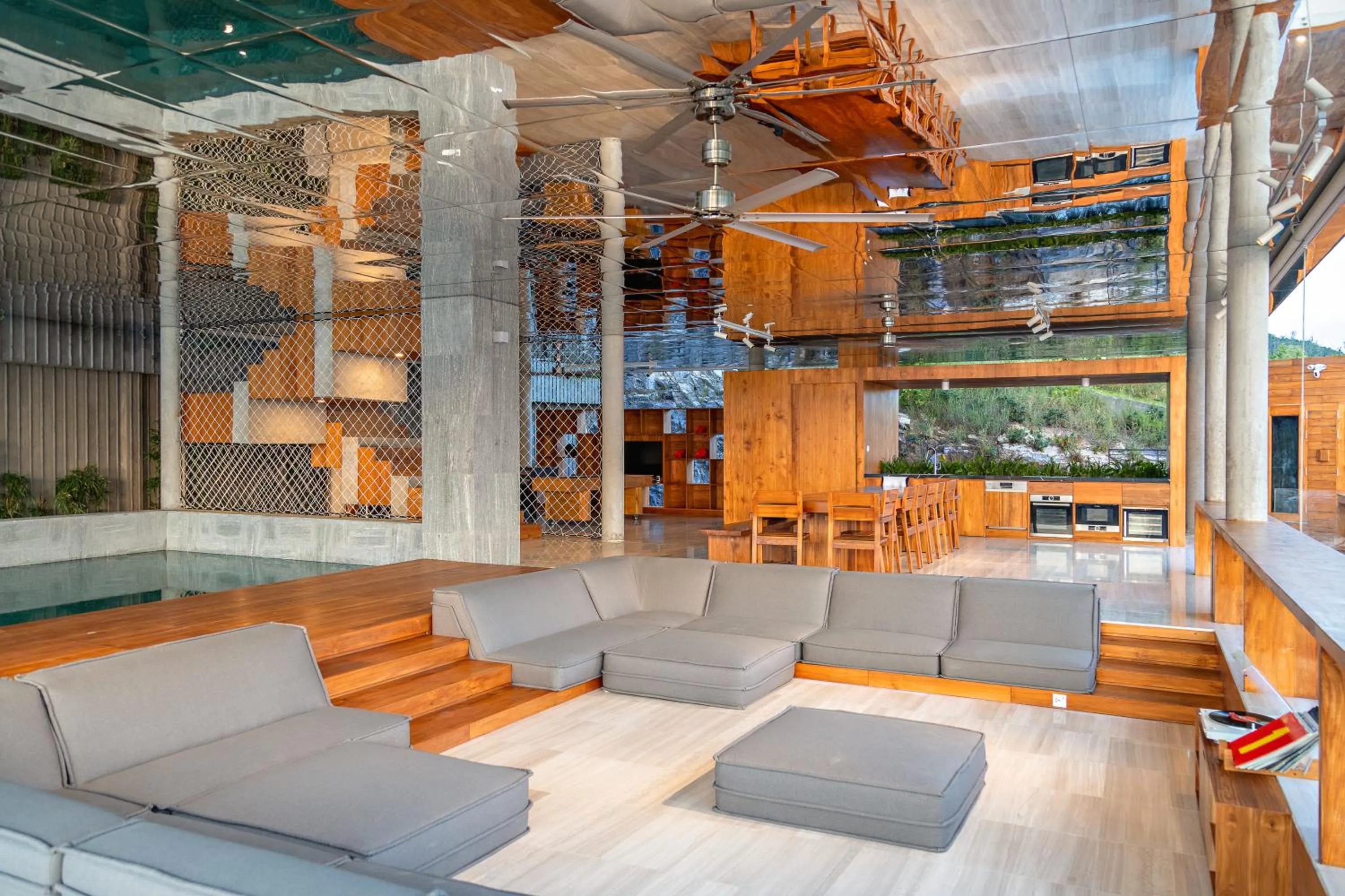 Living room in Venity Villa Nha Trang