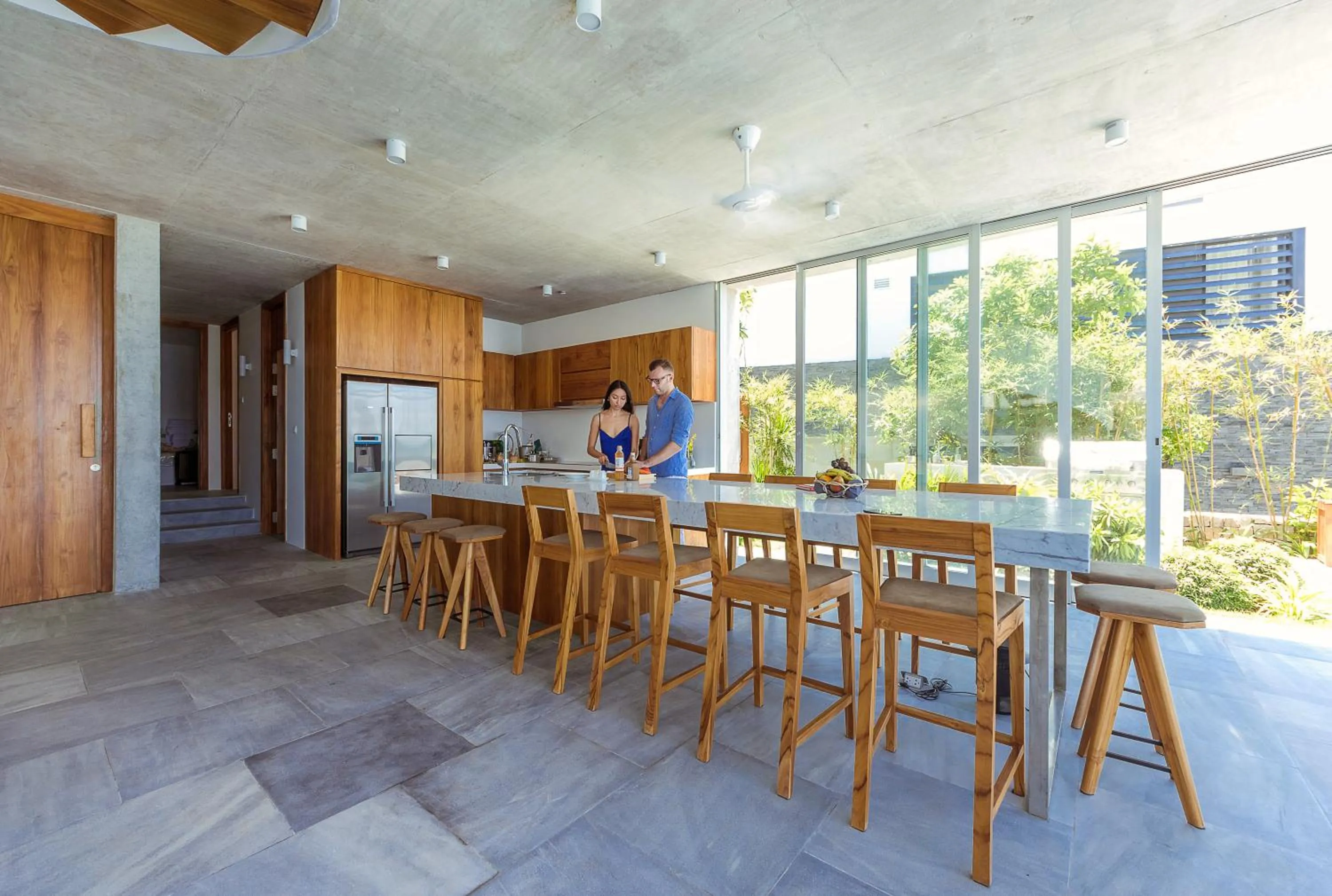 Dining area in Venity Villa Nha Trang