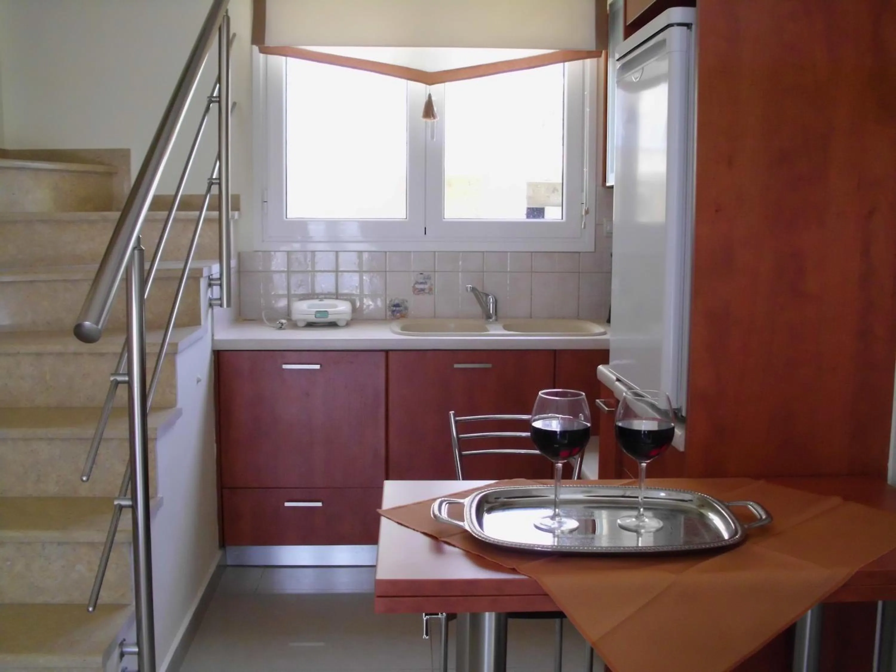 Kitchen or kitchenette in Villa Christine - Maisonettes with fireplace