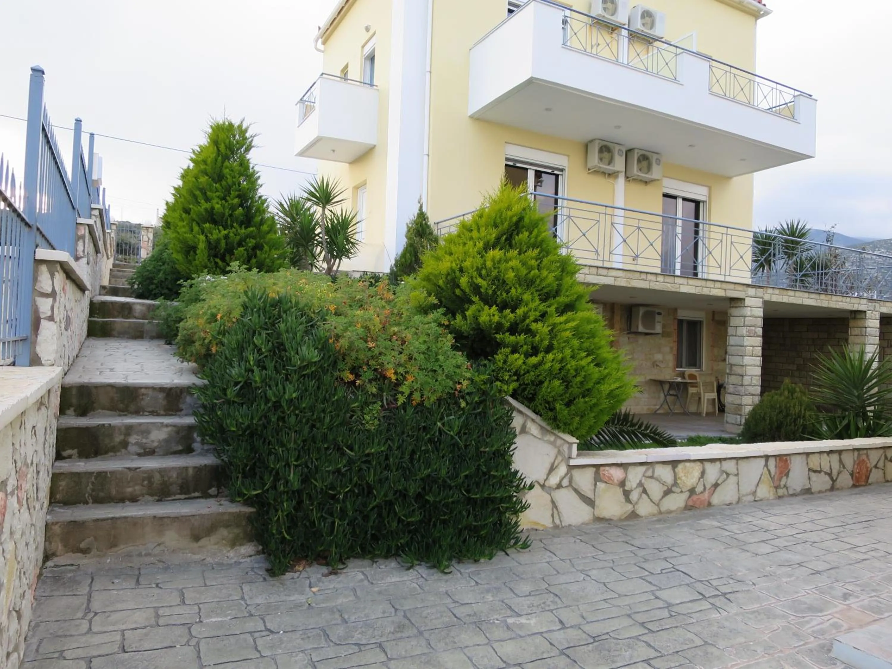 Property building in Villa Christine - Maisonettes with fireplace