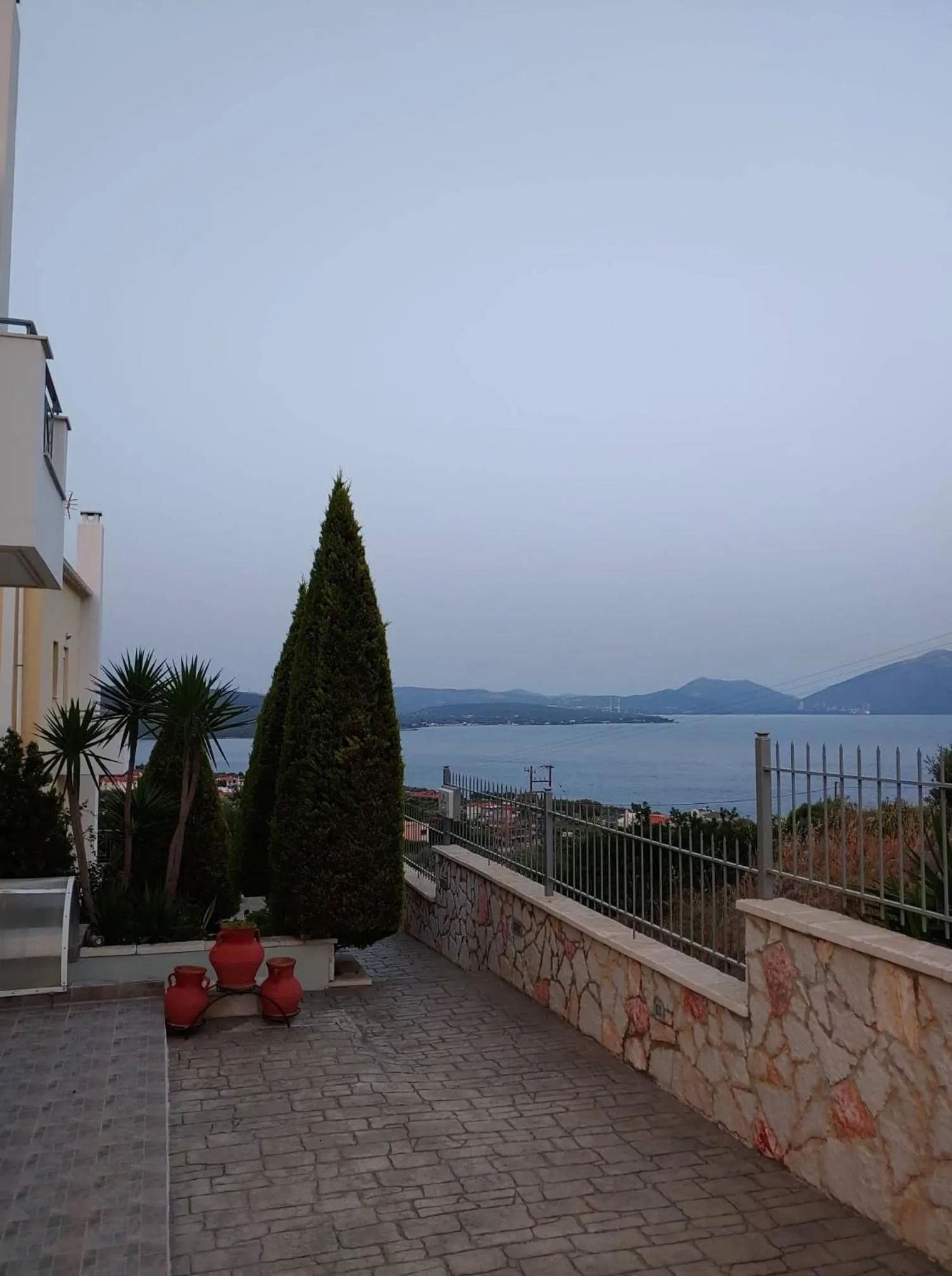Natural landscape in Villa Christine - Maisonettes with fireplace