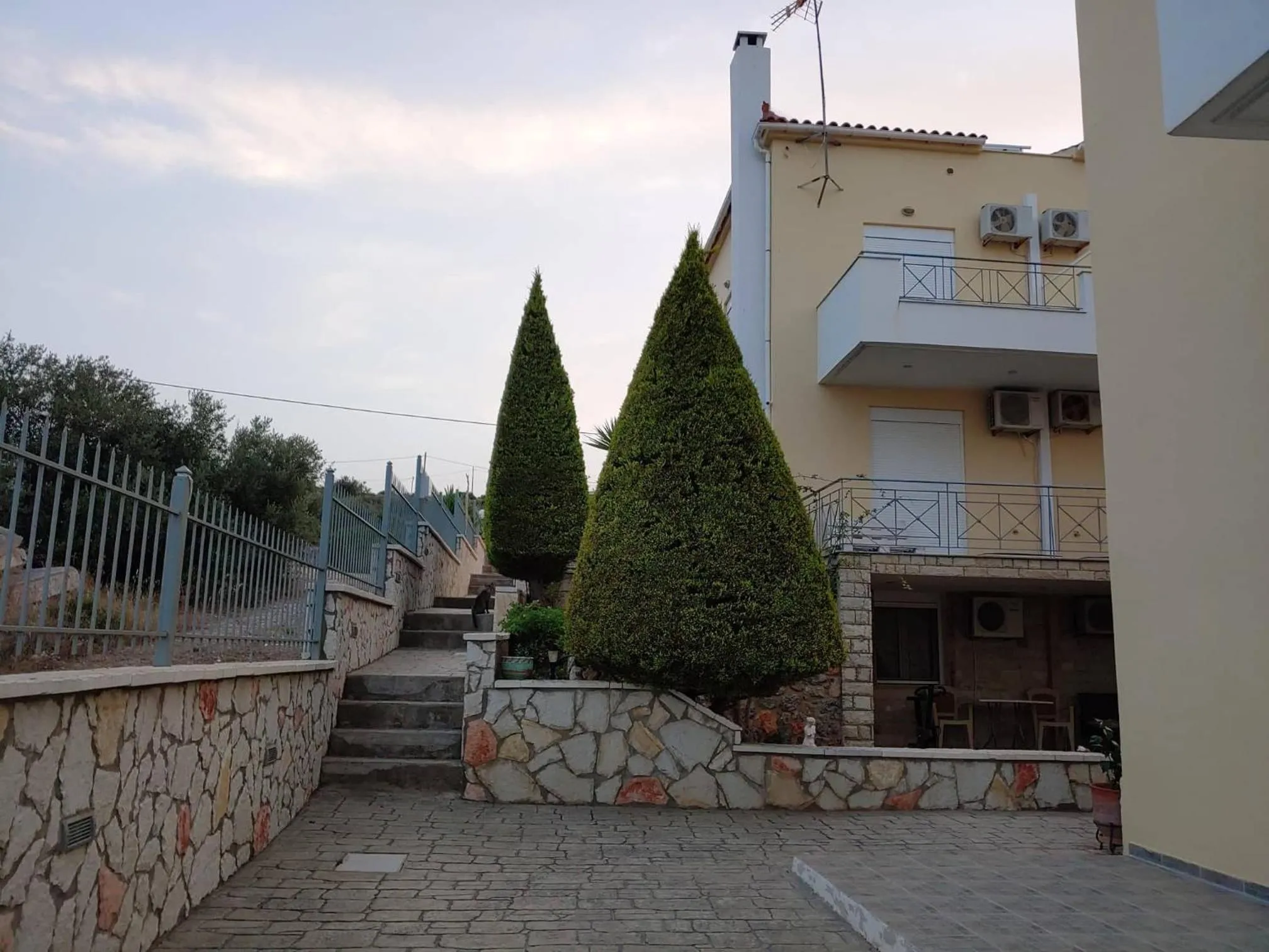Property building in Villa Christine - Maisonettes with fireplace