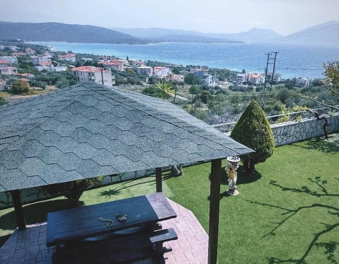 Natural landscape in Villa Christine - Maisonettes with fireplace