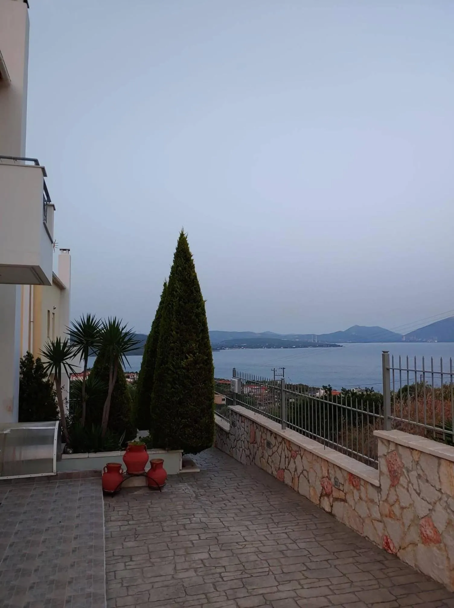 Sea view in Villa Christine - Maisonettes with fireplace