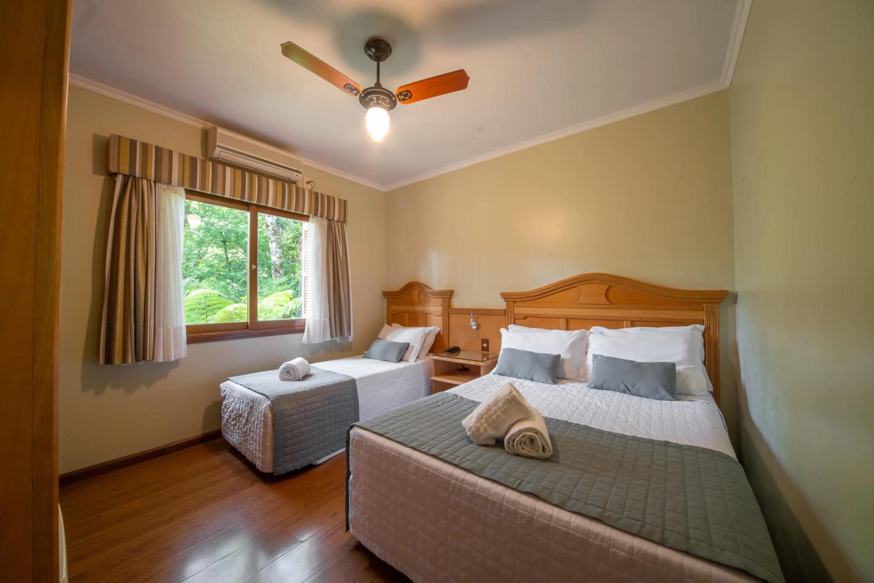 Bed in Pousada Monte Felice Recanto da Lua