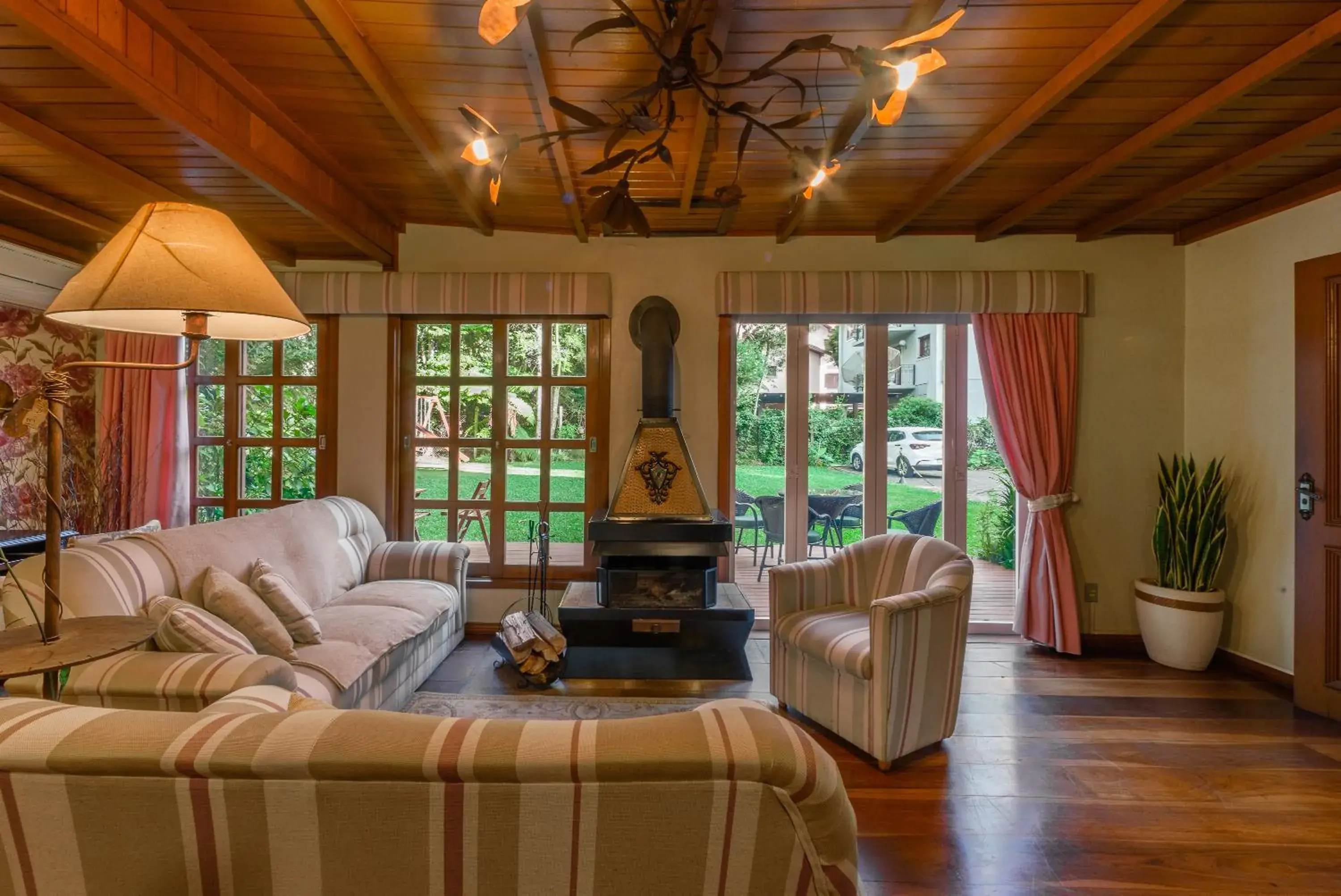 Living room in Pousada Monte Felice Recanto da Lua Living room in Pousada Monte Felice Recanto da Lua