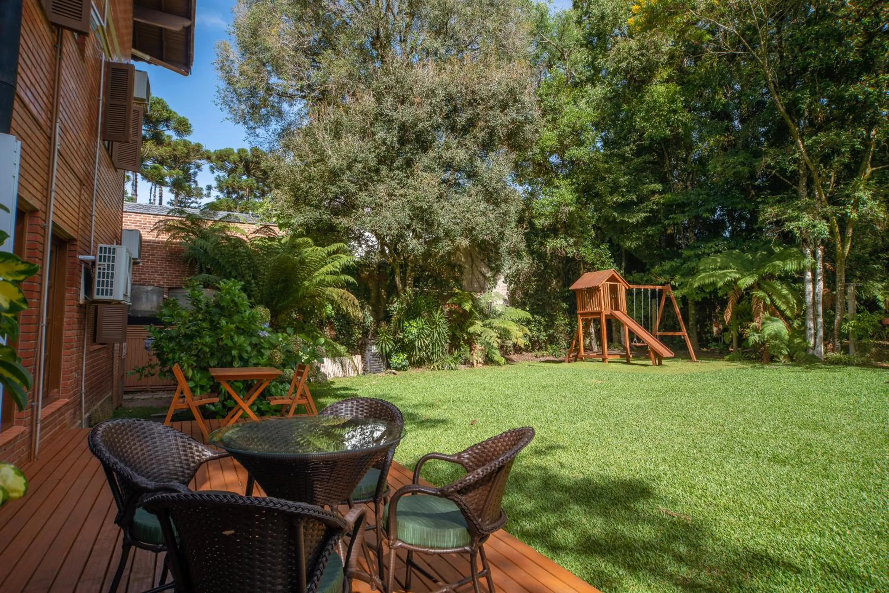 Patio in Pousada Monte Felice Recanto da Lua