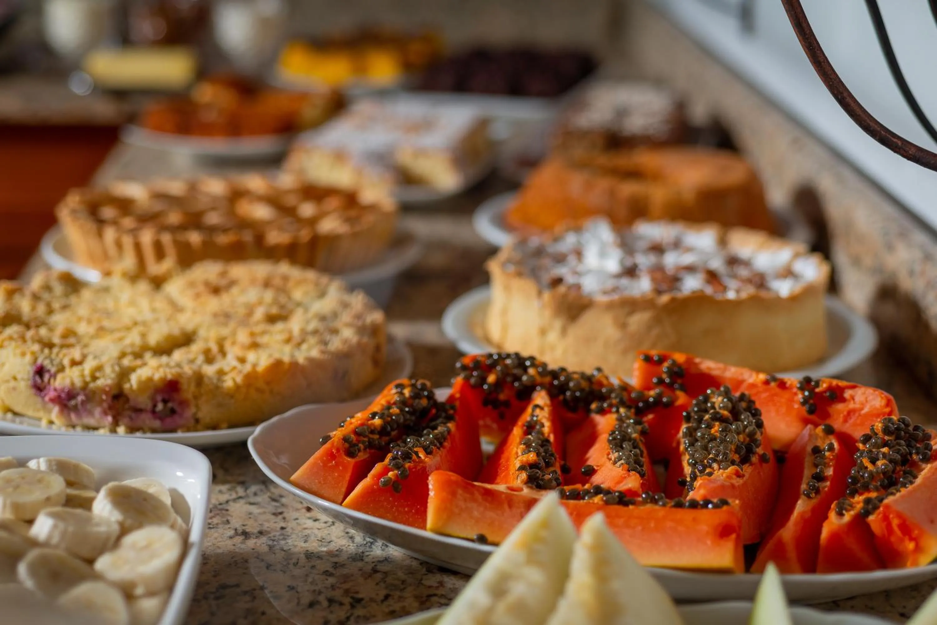 Food and drinks in Pousada Monte Felice Recanto da Lua