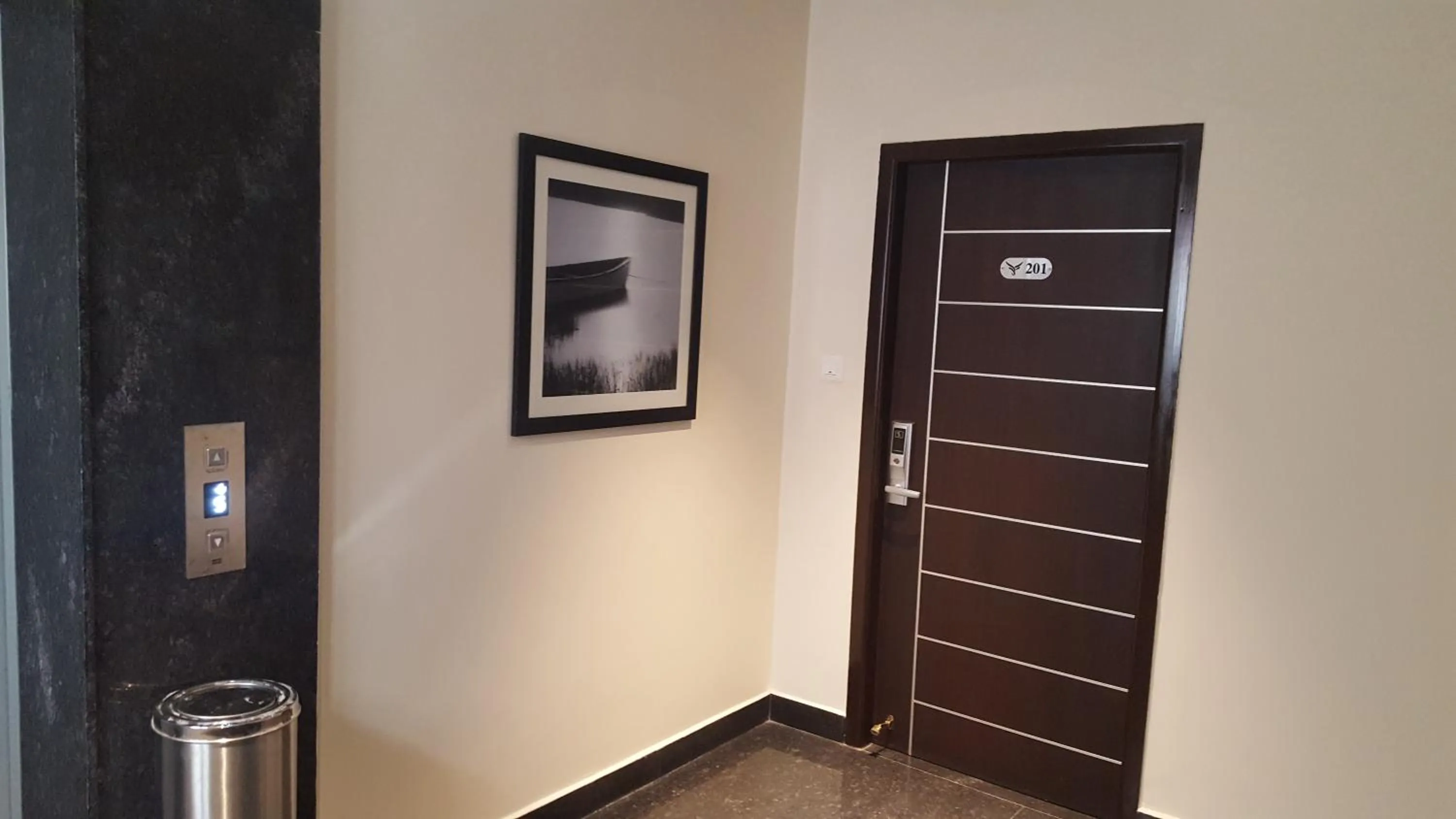 Inner courtyard view in The Bull Boutique Hotel