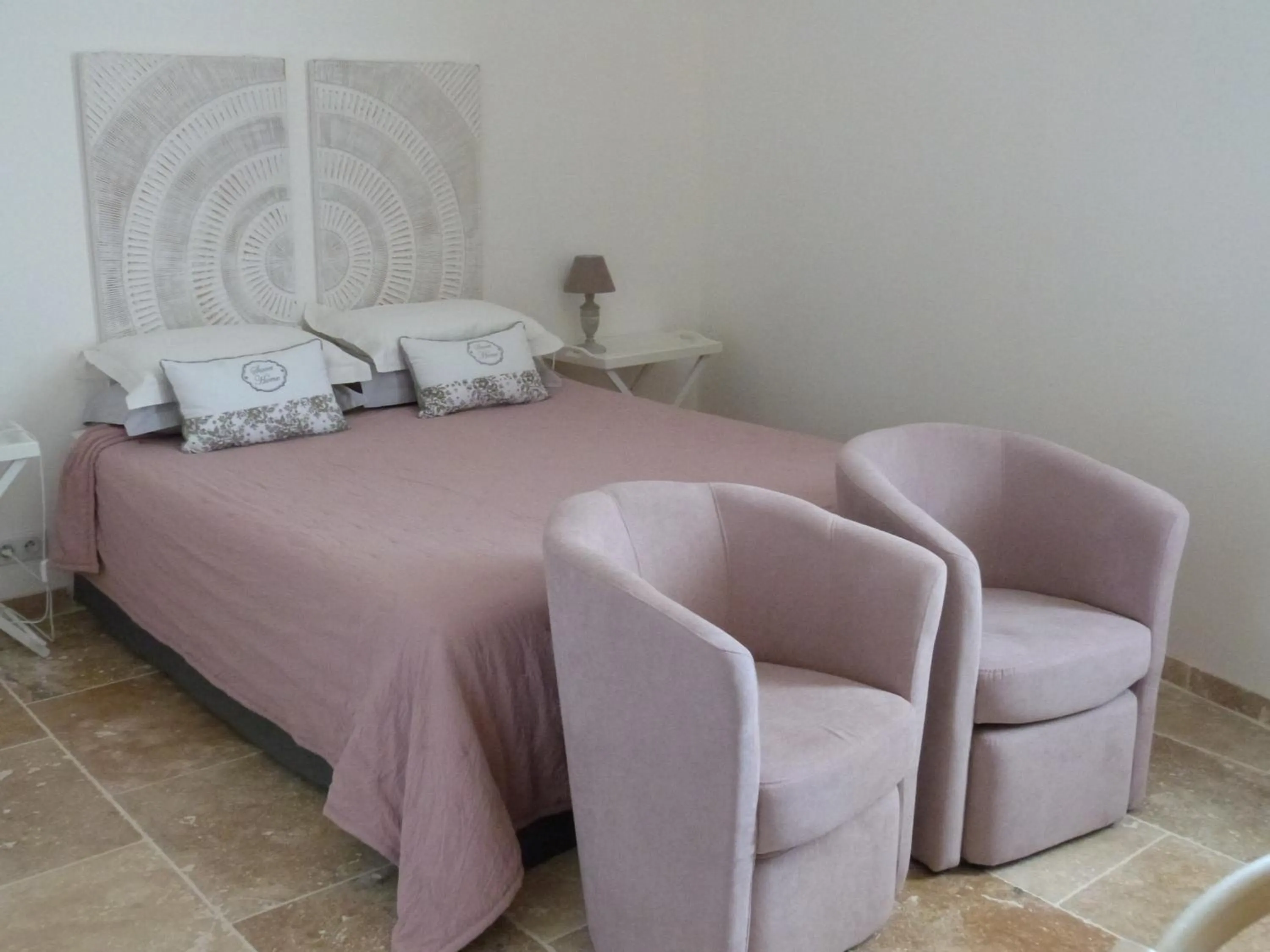 Bed in Chambres d'hotes Le Plassalou