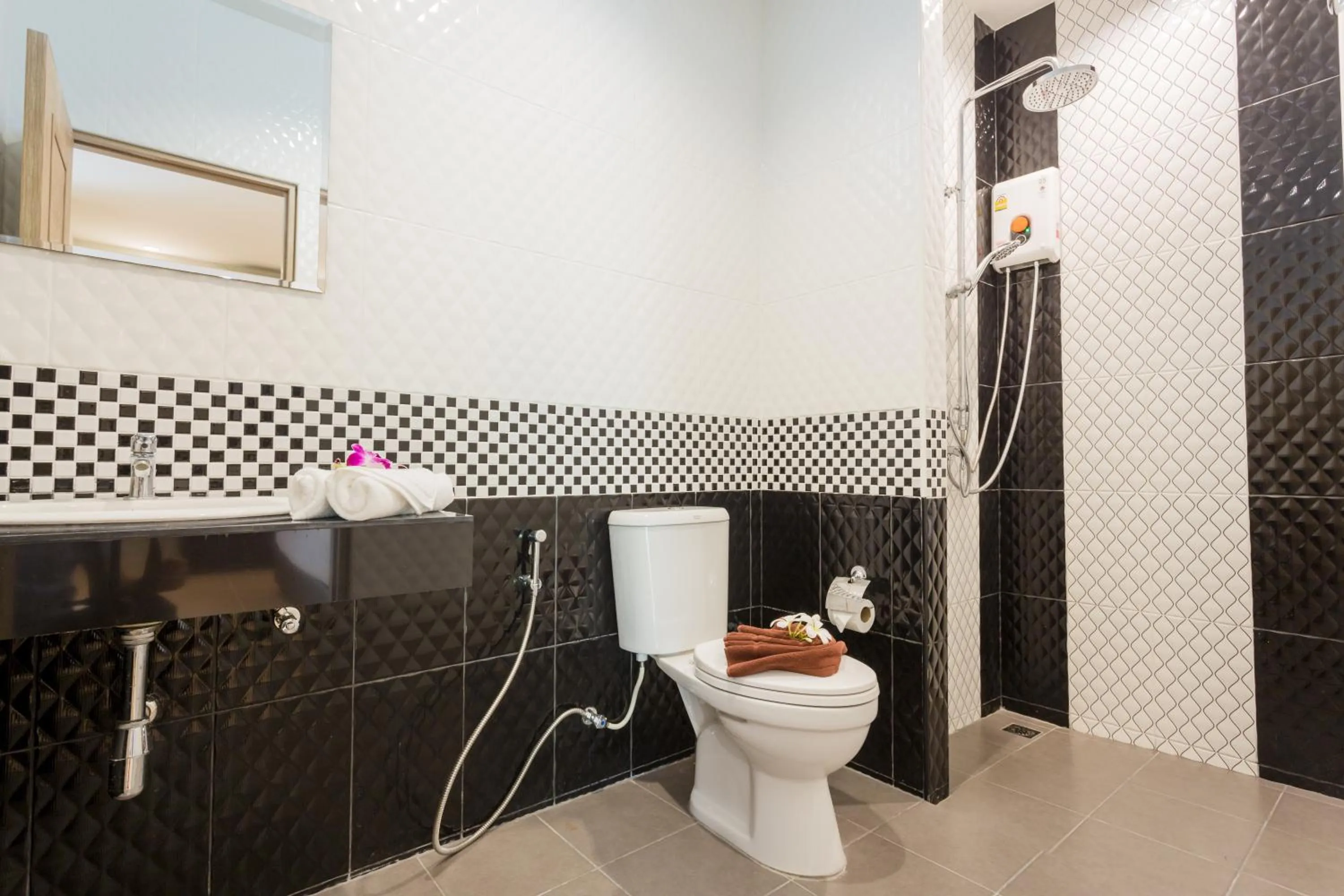 Shower in Journey Residence Phuket