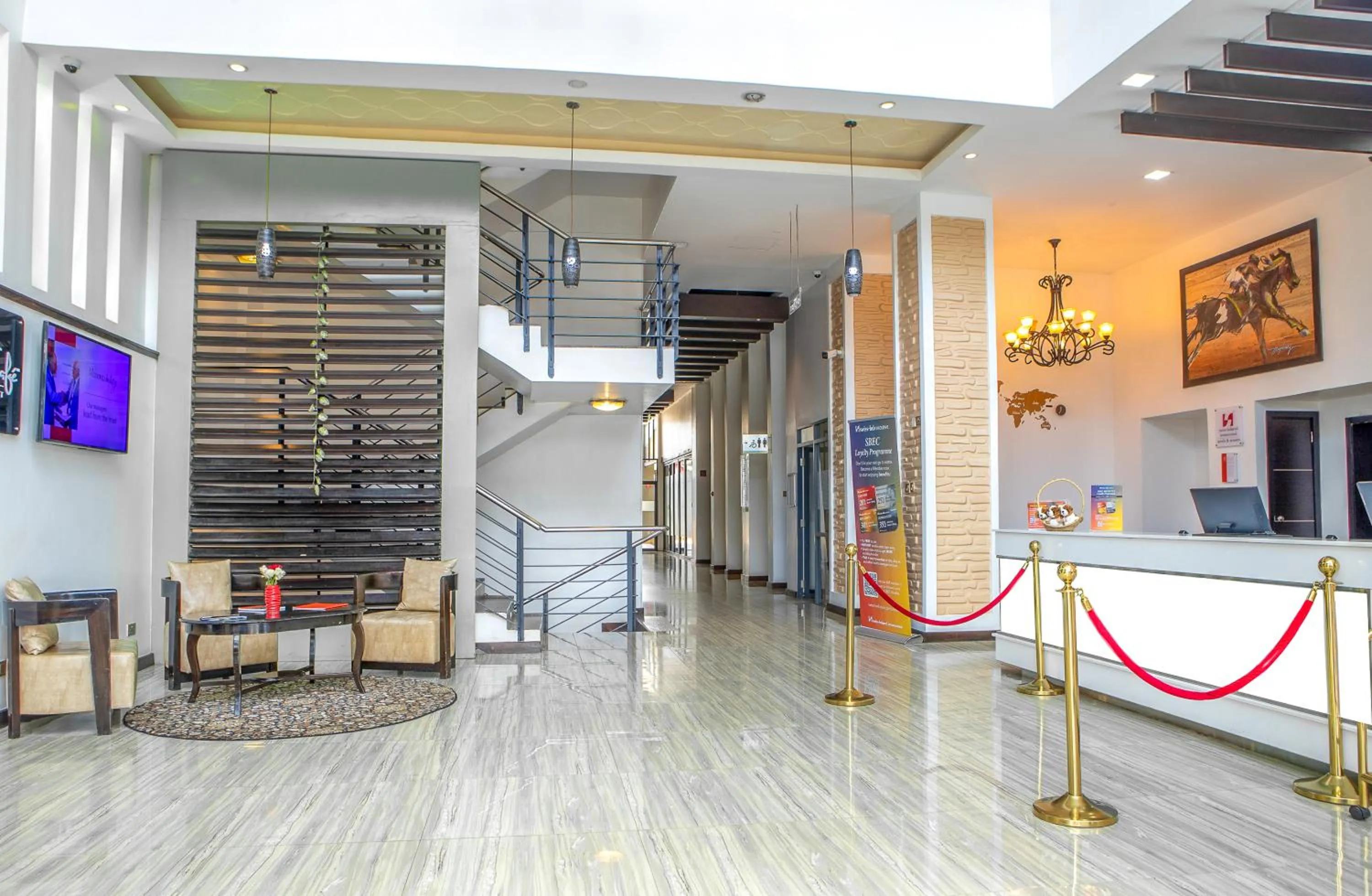 Lobby or reception in The Emory Hotel