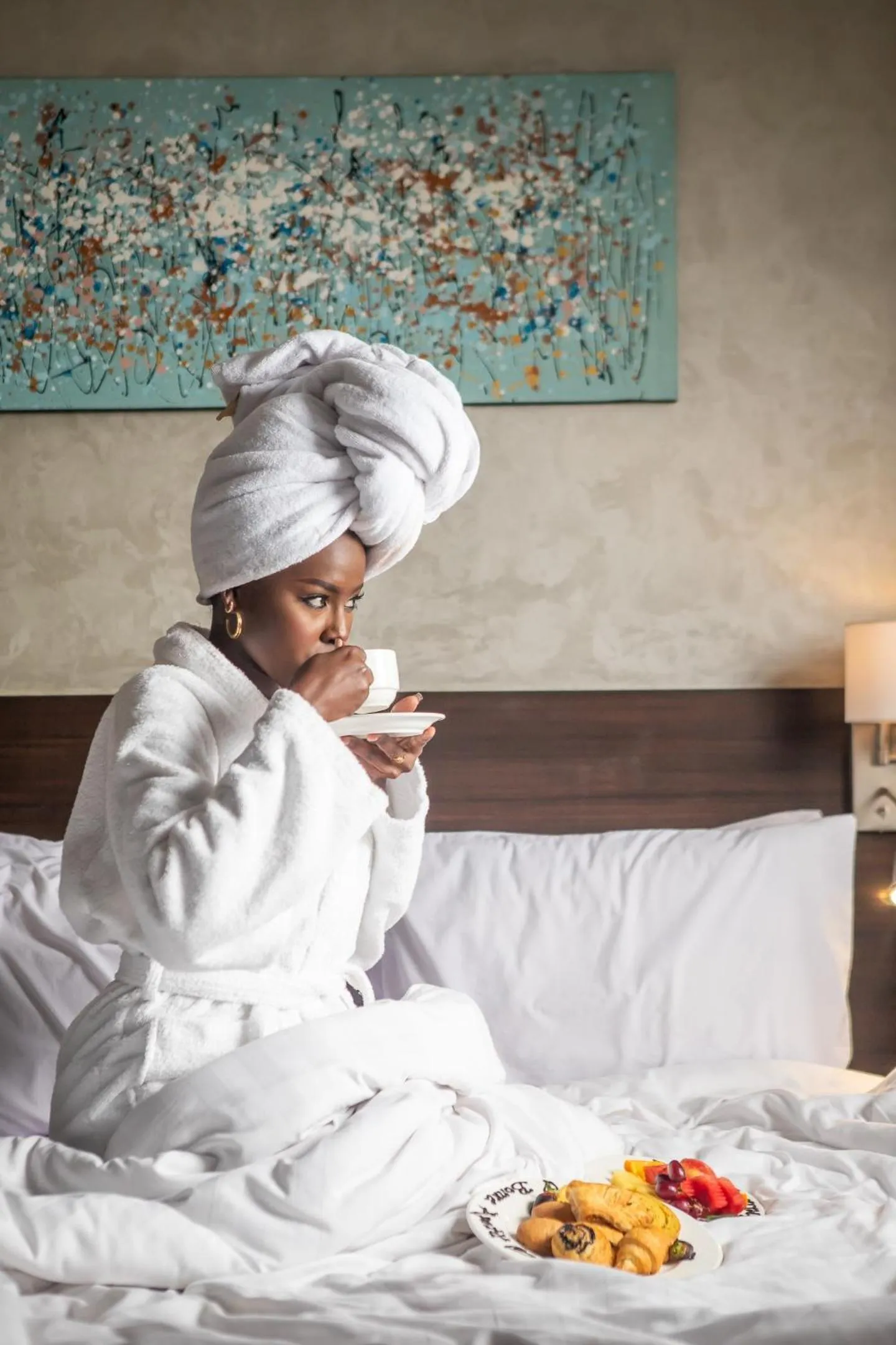 Bedroom, Bed in The Emory Hotel