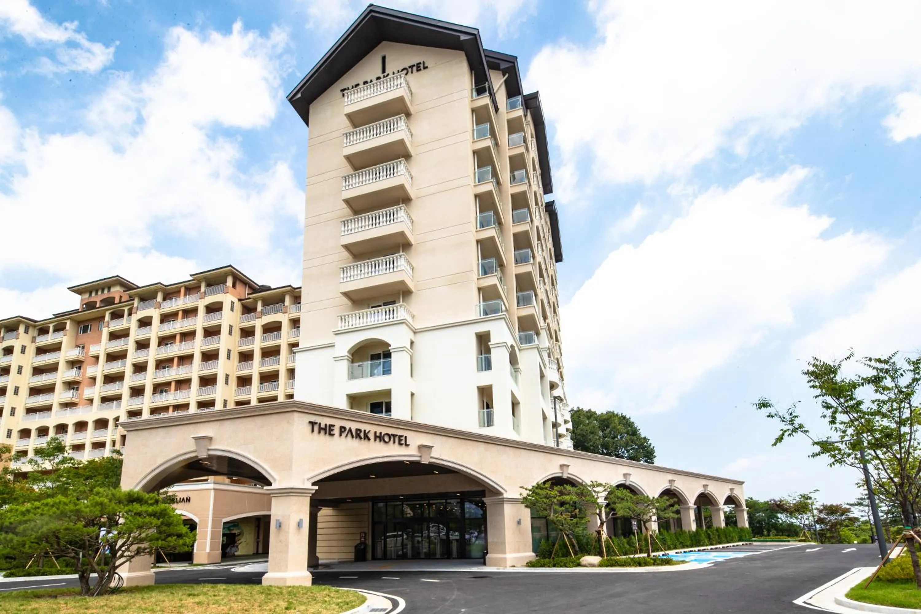 Facade/entrance in VivaldiPark