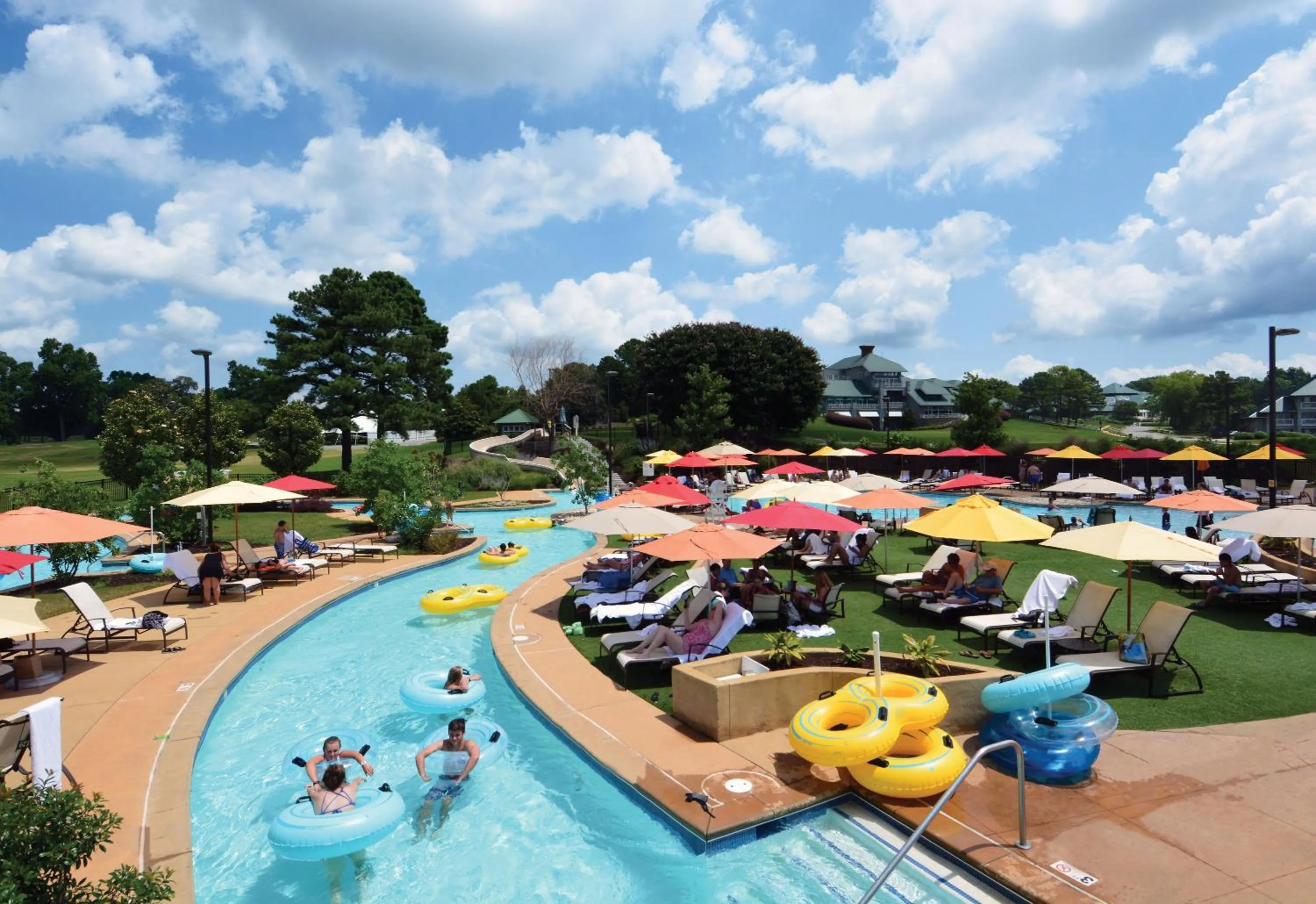 Aqua park in Kingsmill Resort