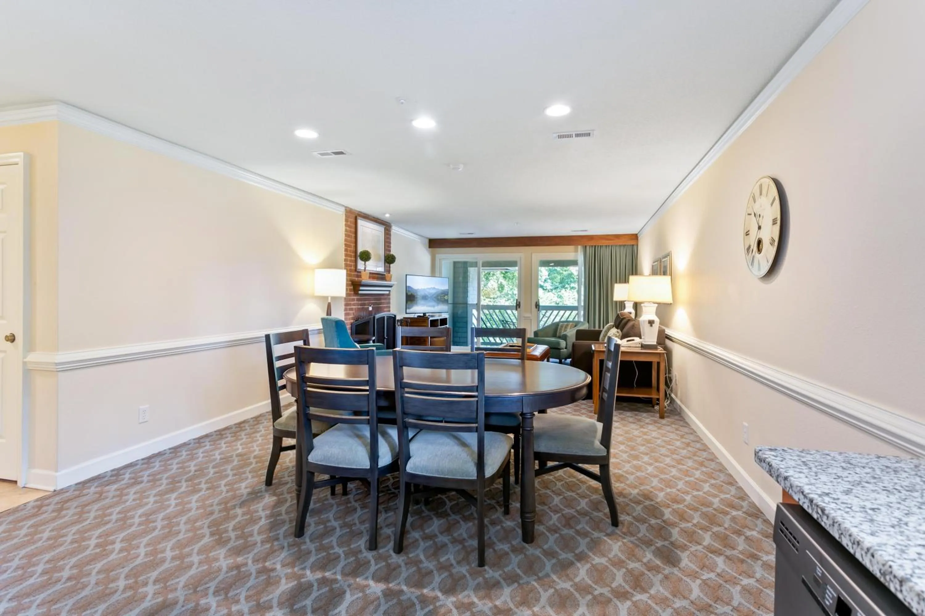 Living room in Kingsmill Resort