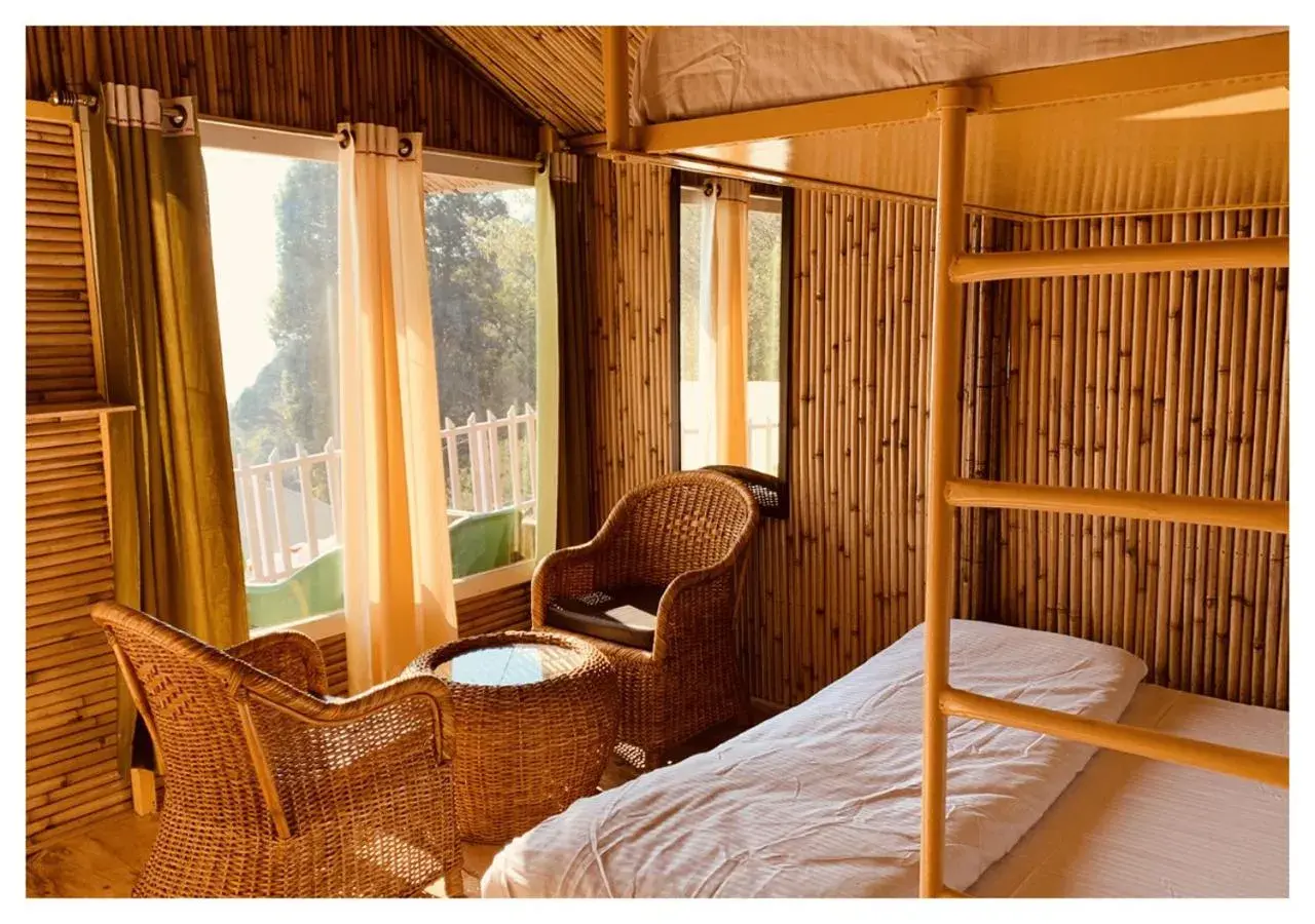 Bed in The Cocoon Camps & nature Resorts Bed in The Cocoon Camps & nature Resorts