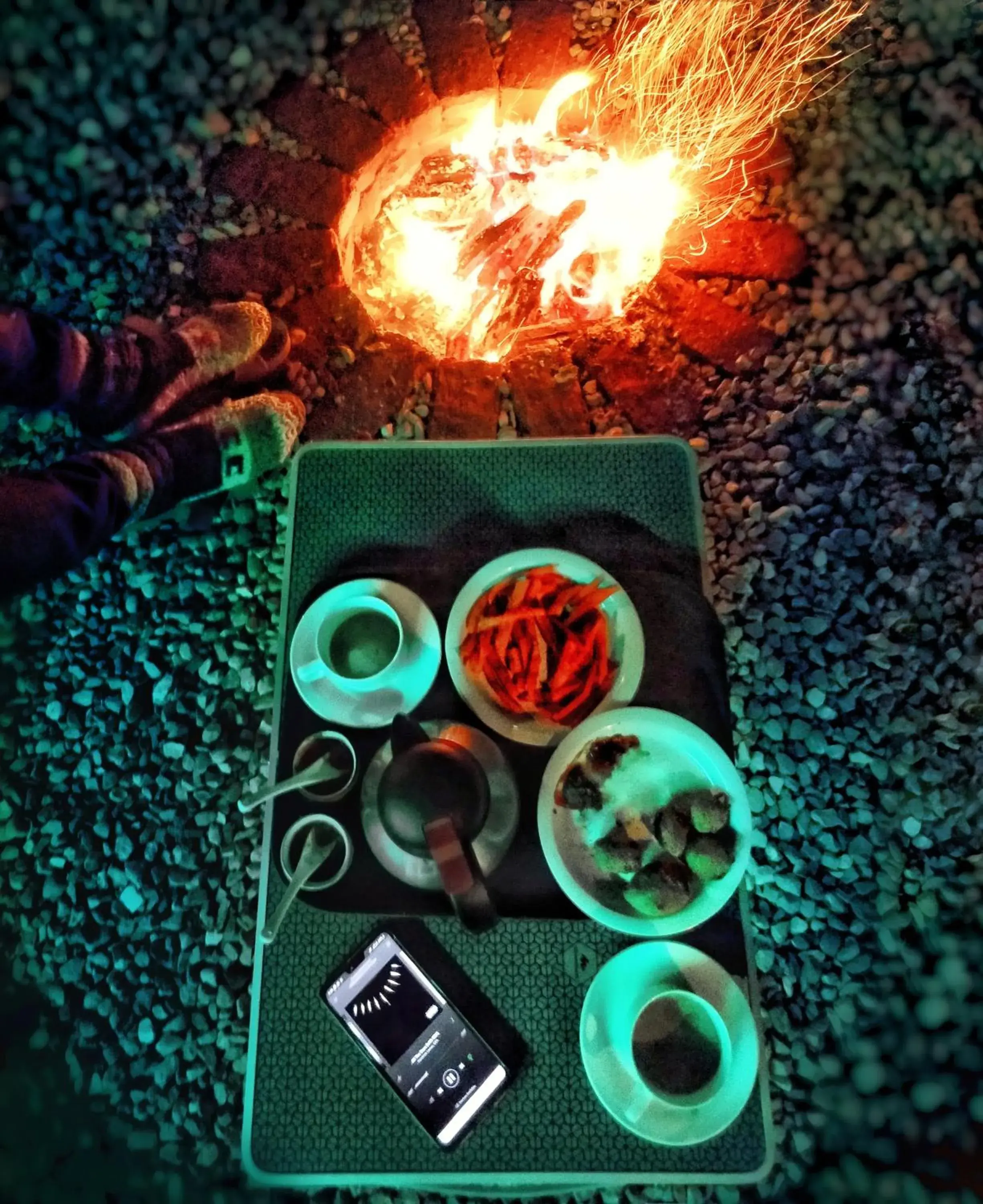 Food and drinks in The Cocoon Camps & nature Resorts Food and drinks in The Cocoon Camps & nature Resorts