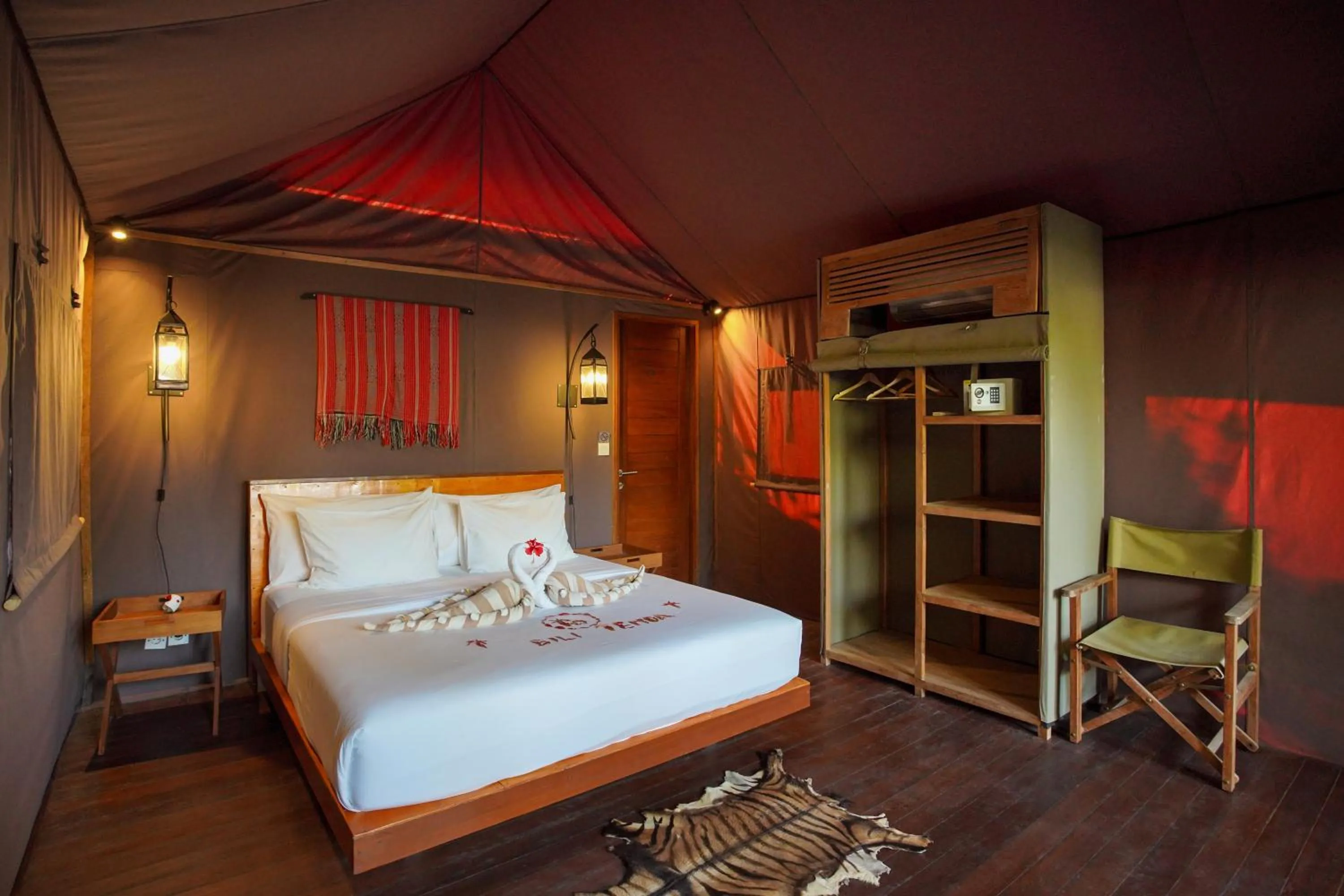 Bed in Gili Tenda
