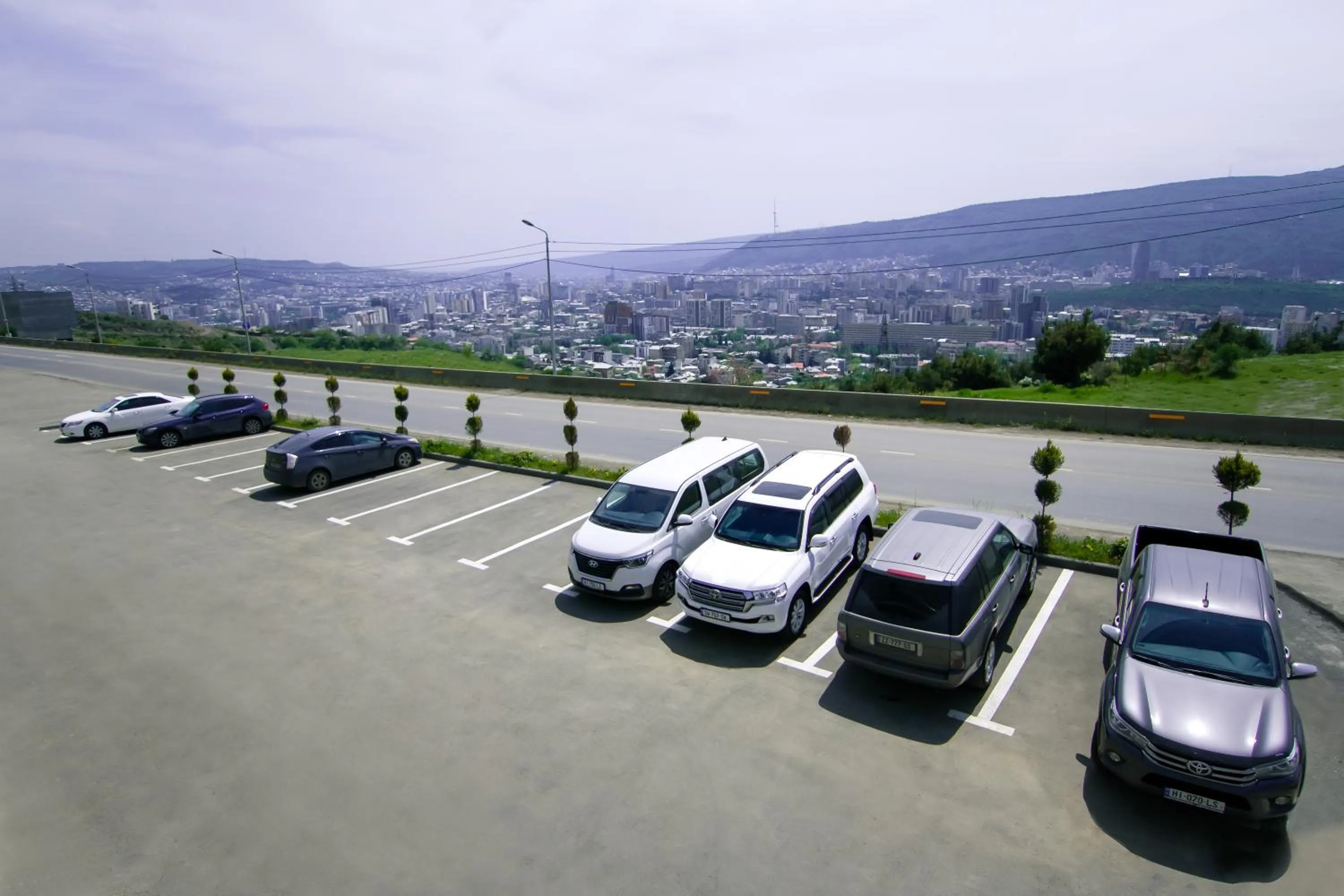 Parking in Lisi Hills Hotel