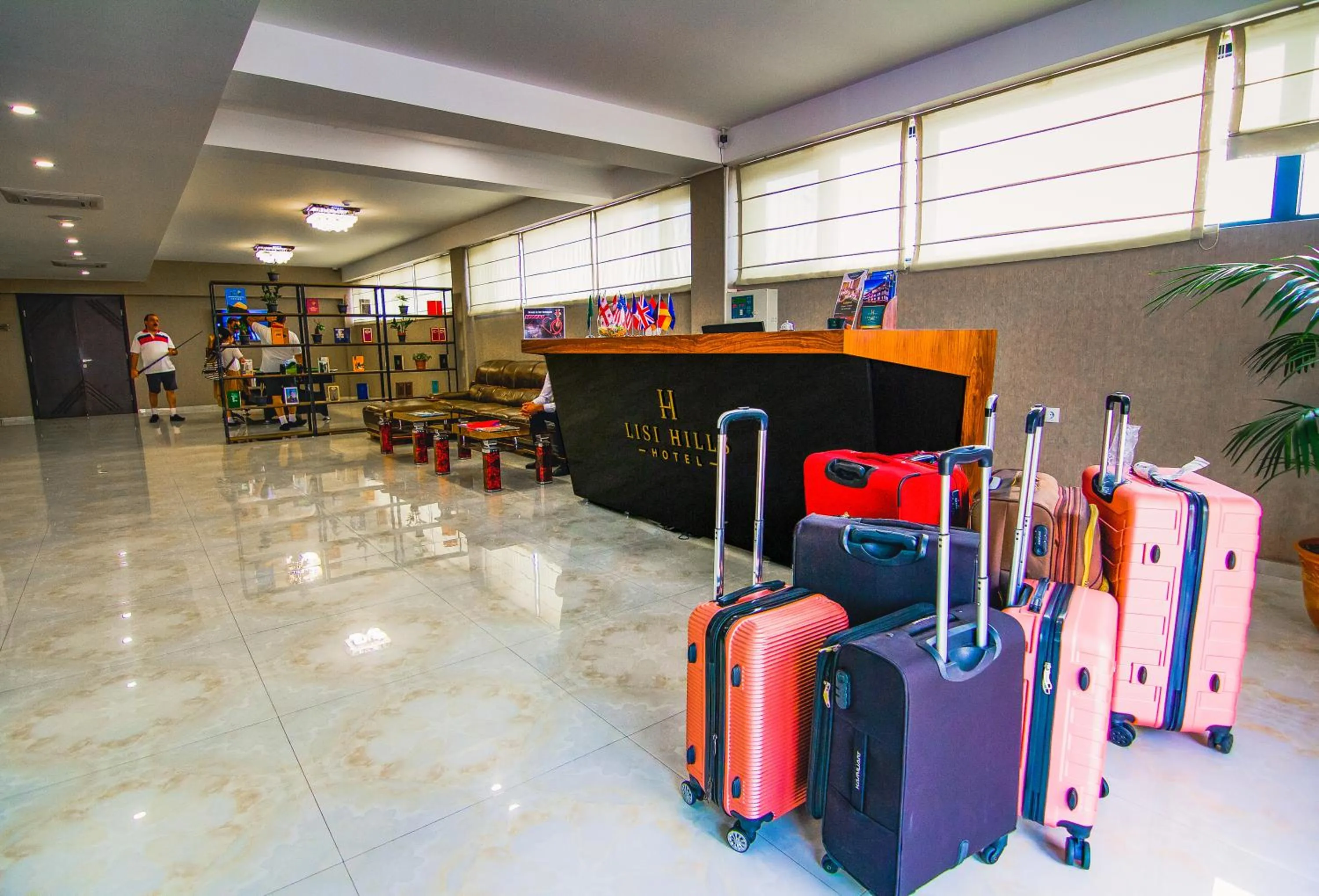 Lobby or reception in Lisi Hills Hotel