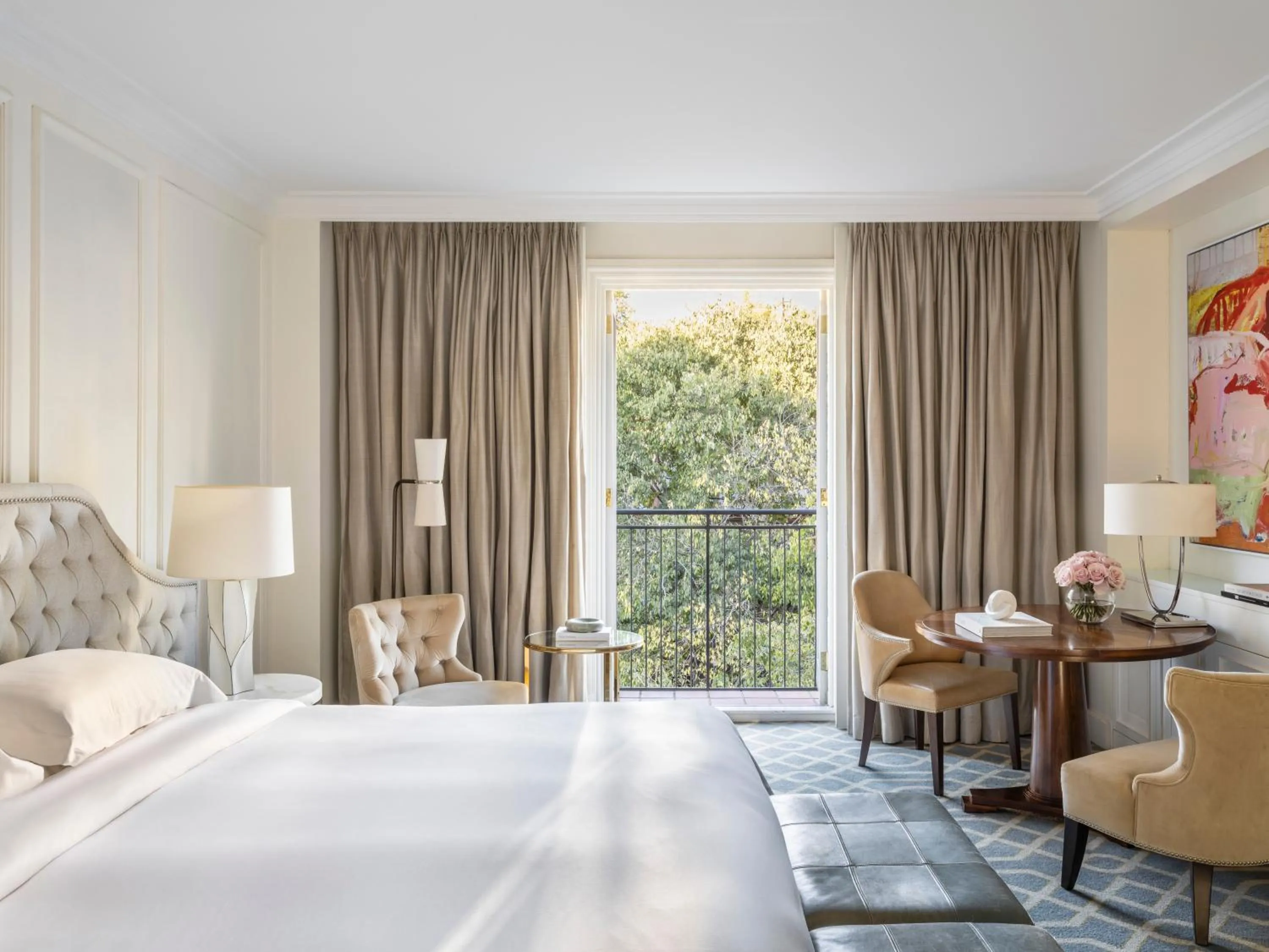 Bedroom, Bed in The Langham Sydney