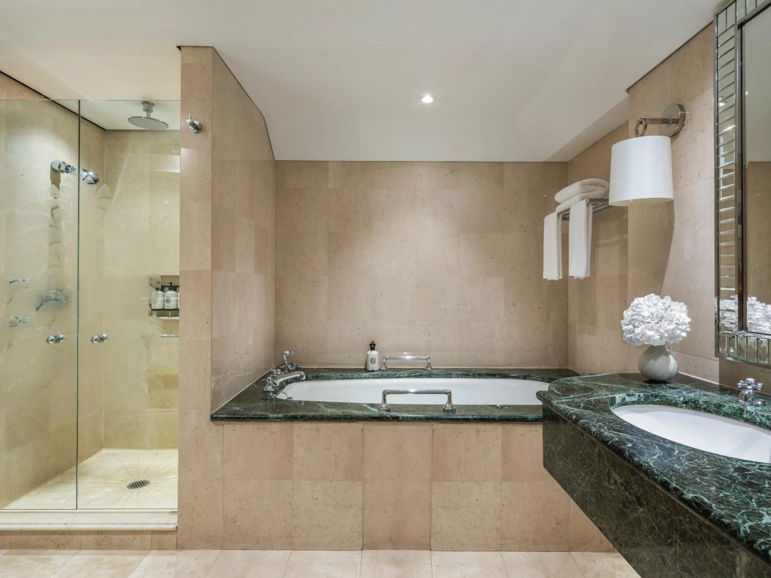 Bathroom in The Langham Sydney