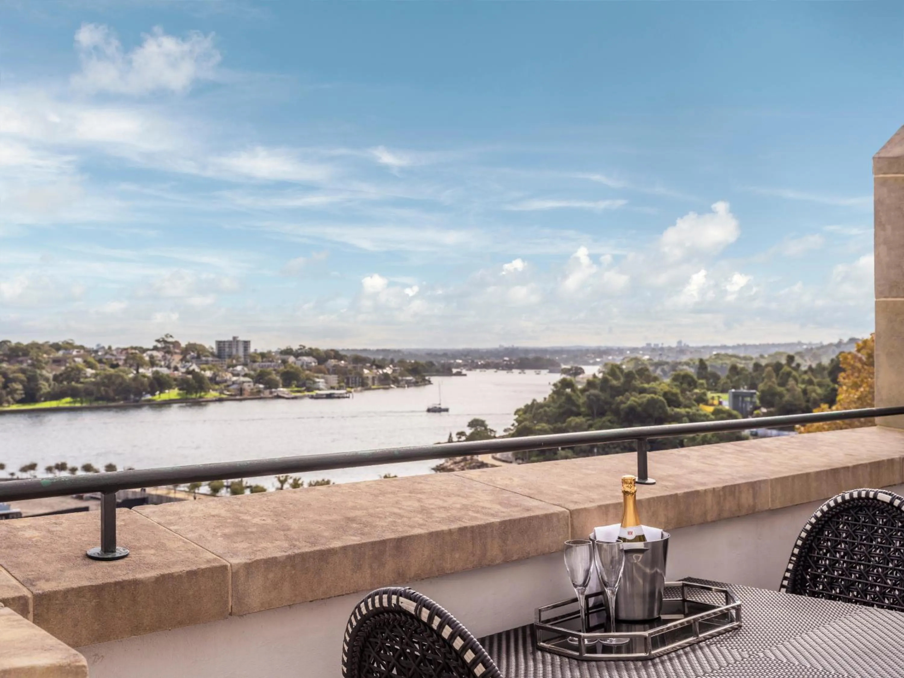 Balcony/Terrace in The Langham Sydney
