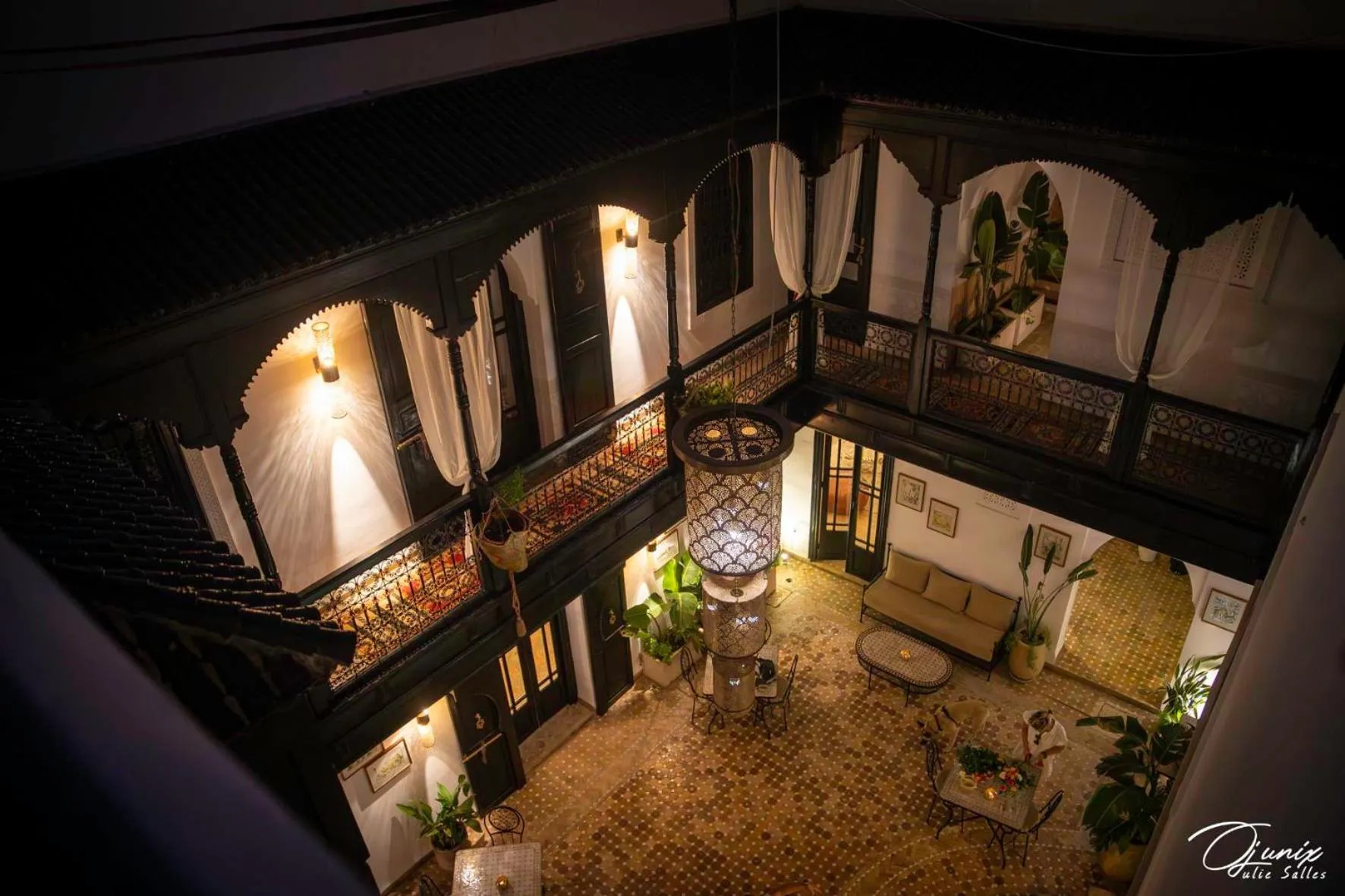 Patio in Riad Zoraida