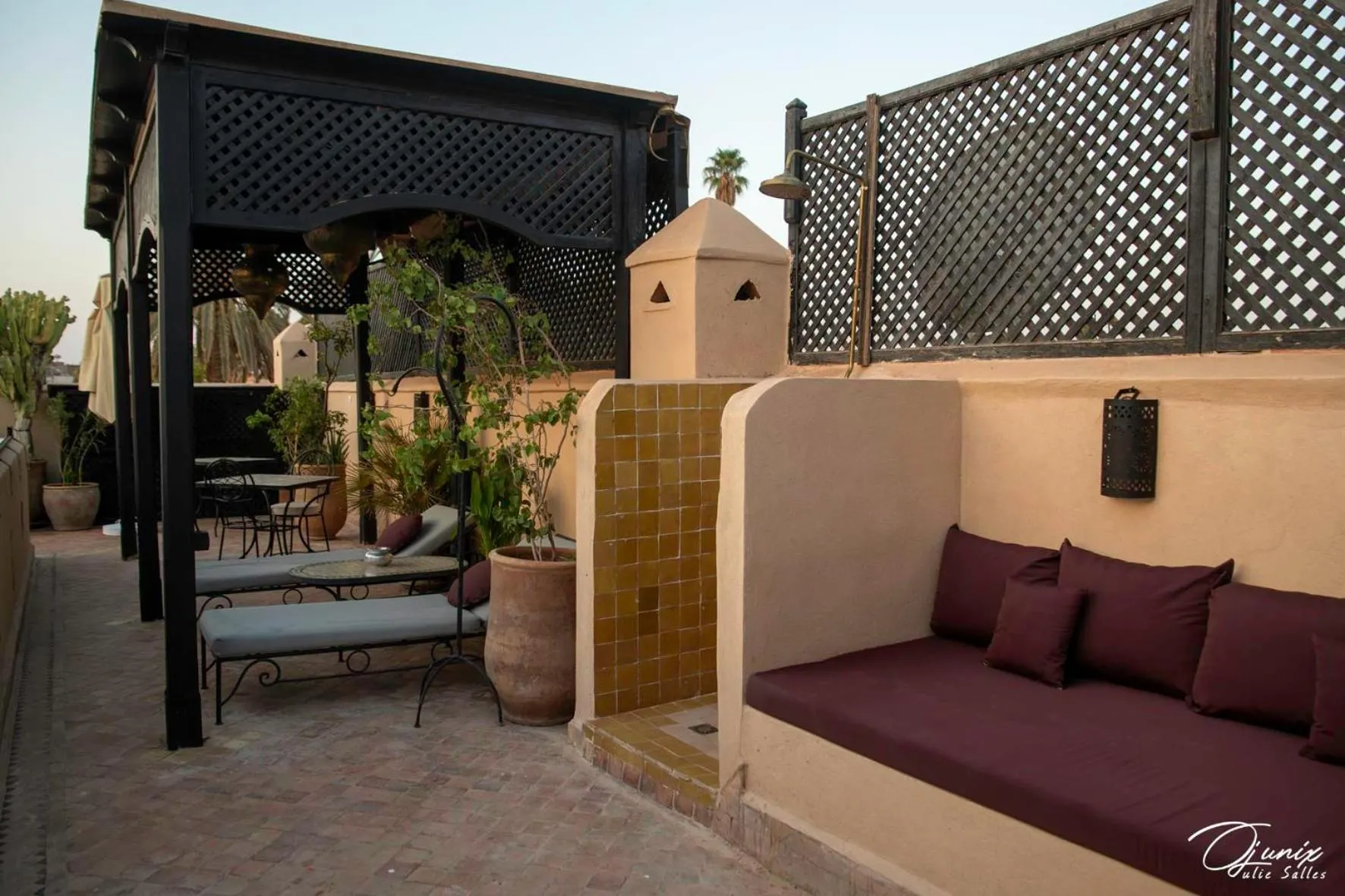 Patio in Riad Zoraida