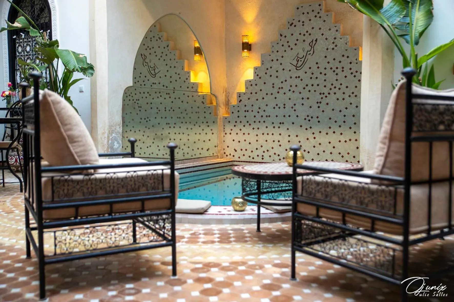 Patio in Riad Zoraida