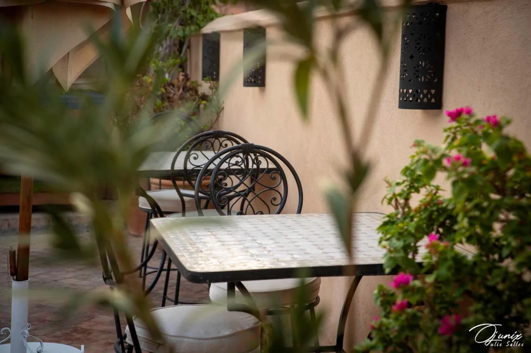 Patio in Riad Zoraida