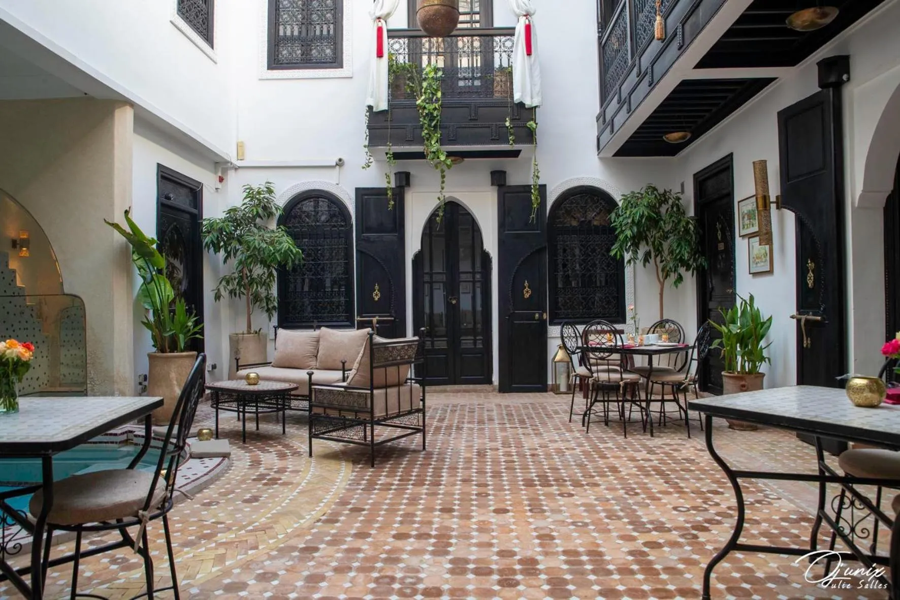 Patio in Riad Zoraida