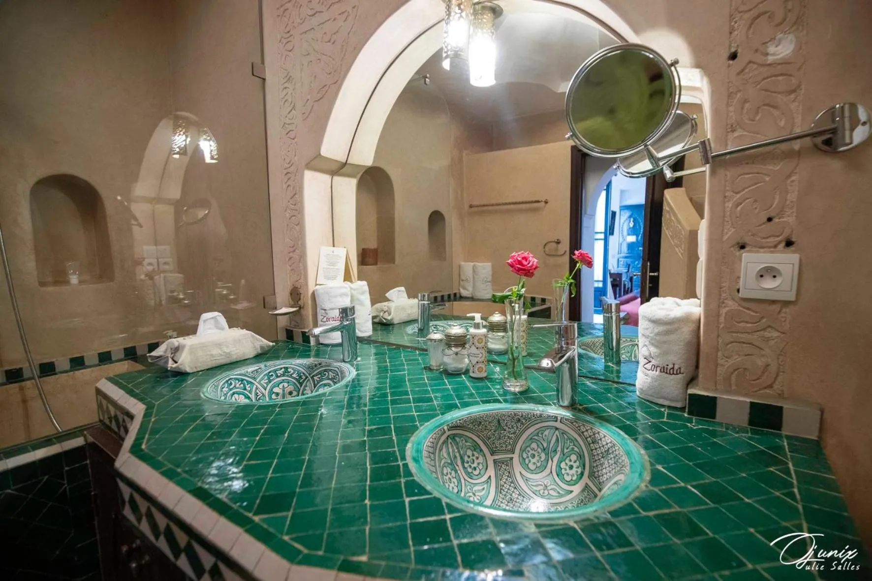 Bathroom in Riad Zoraida