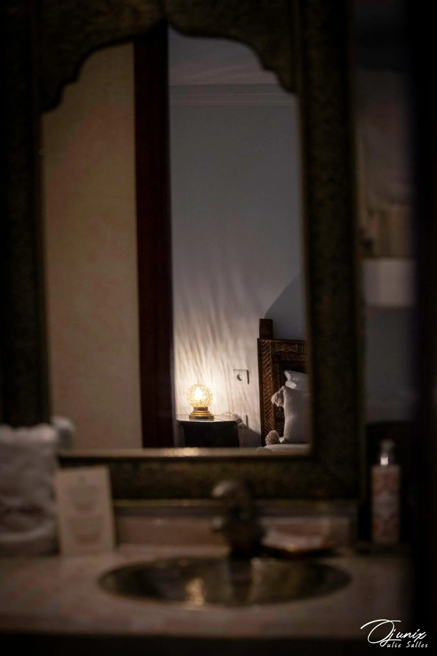 Decorative detail in Riad Zoraida