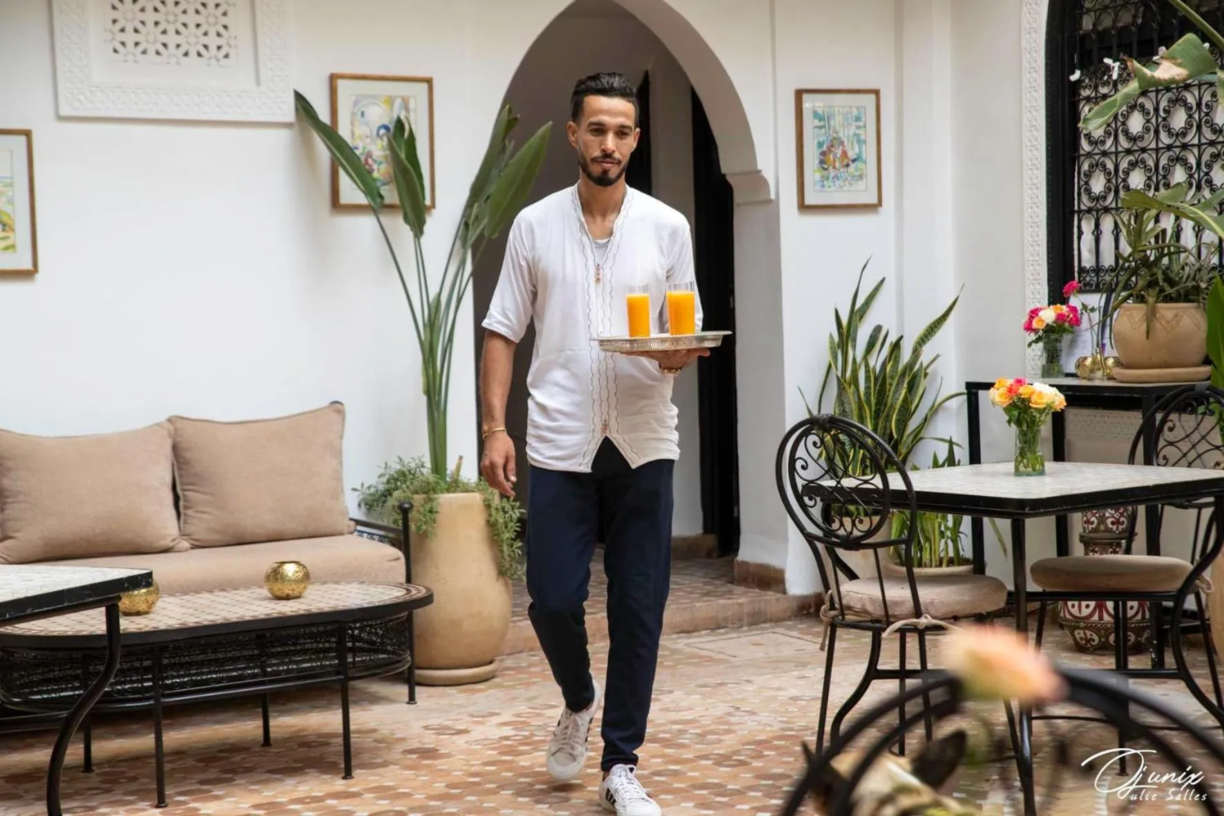 People in Riad Zoraida