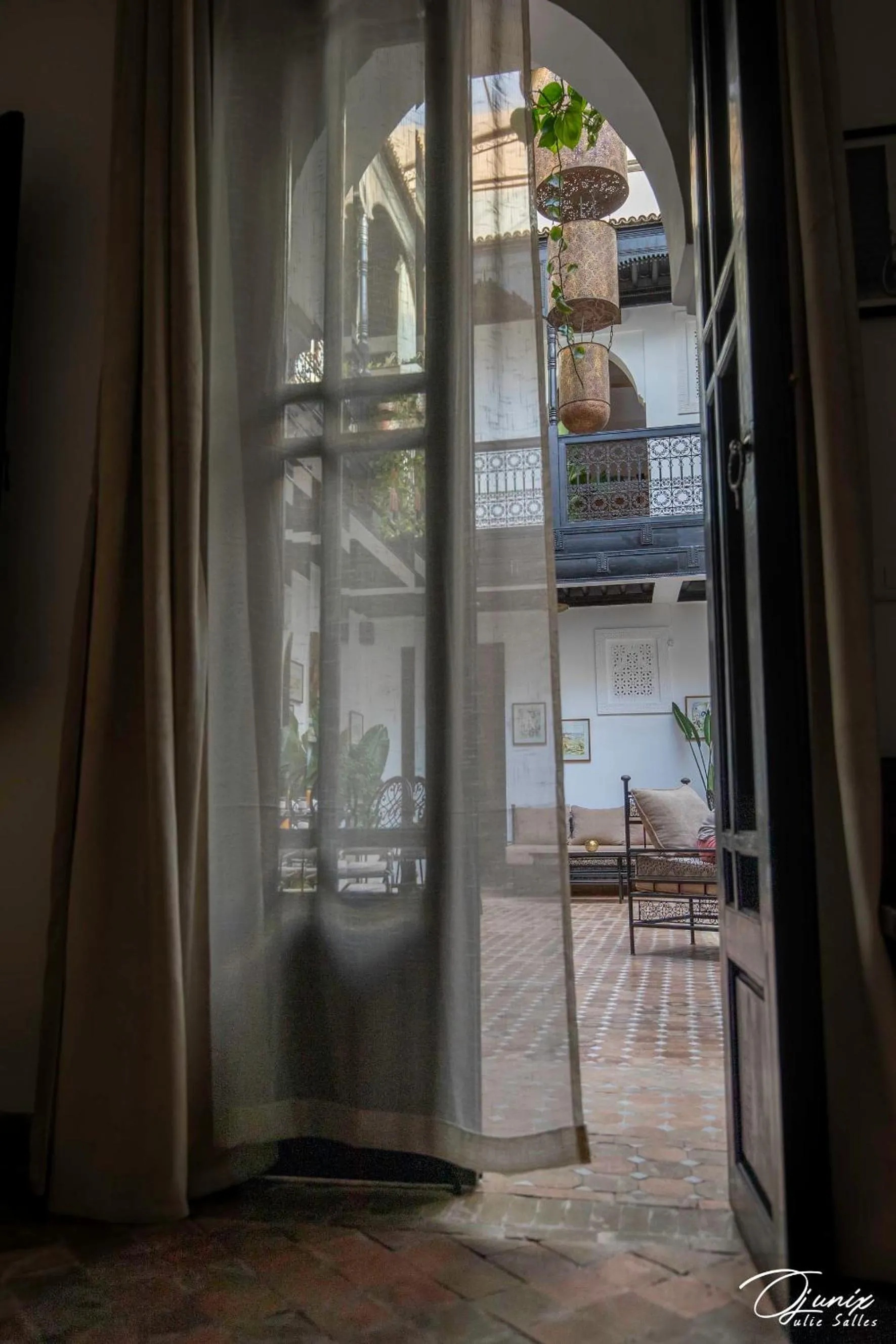 Patio in Riad Zoraida