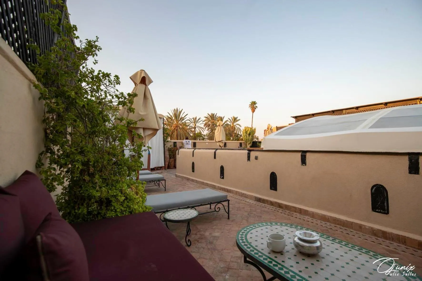 Patio in Riad Zoraida