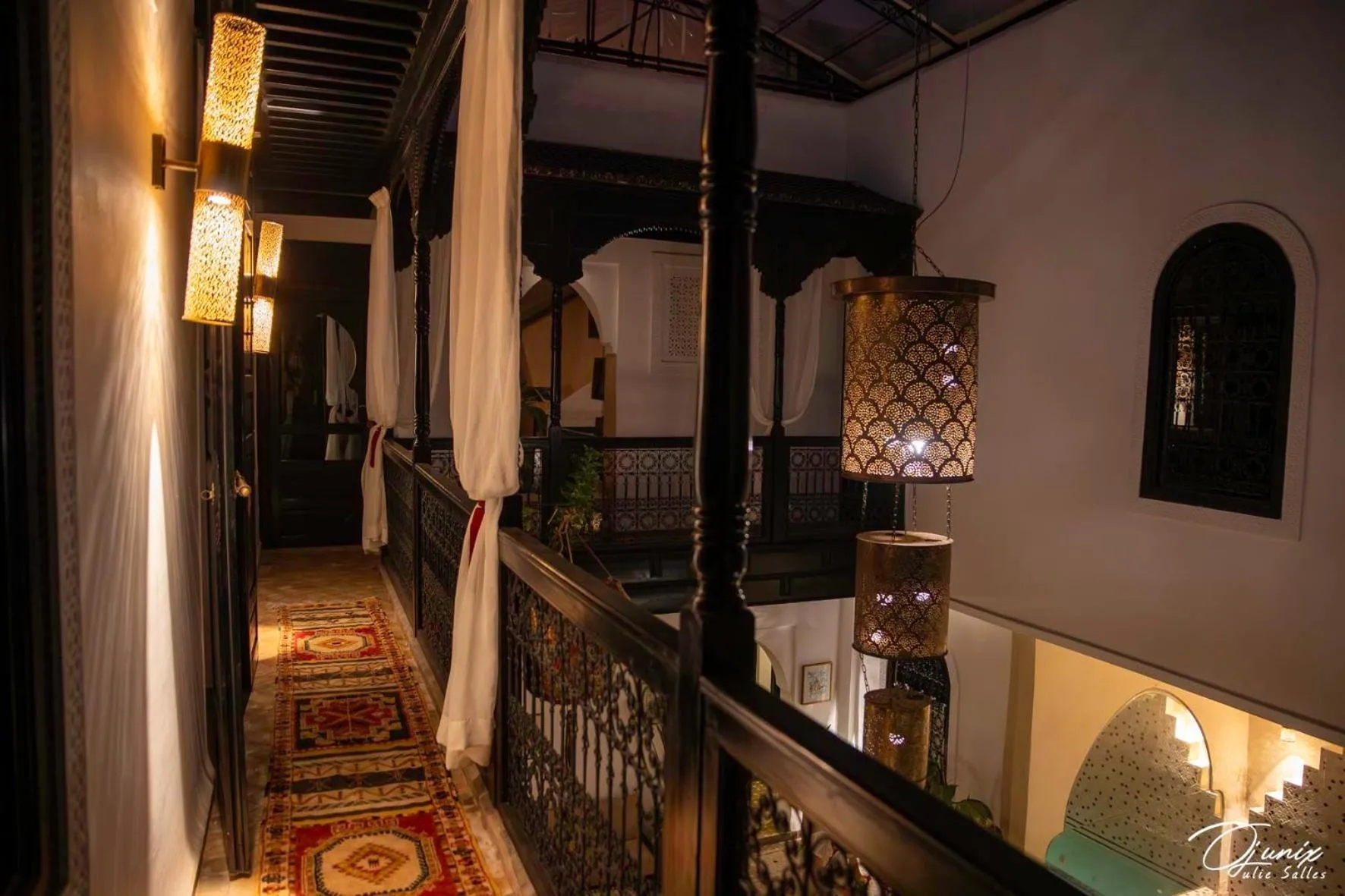 Decorative detail in Riad Zoraida