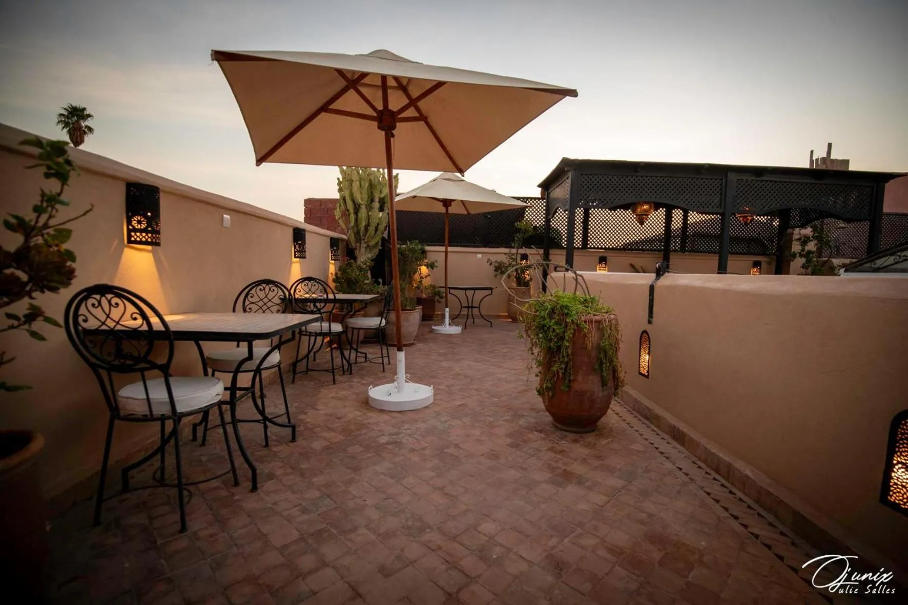 Patio in Riad Zoraida