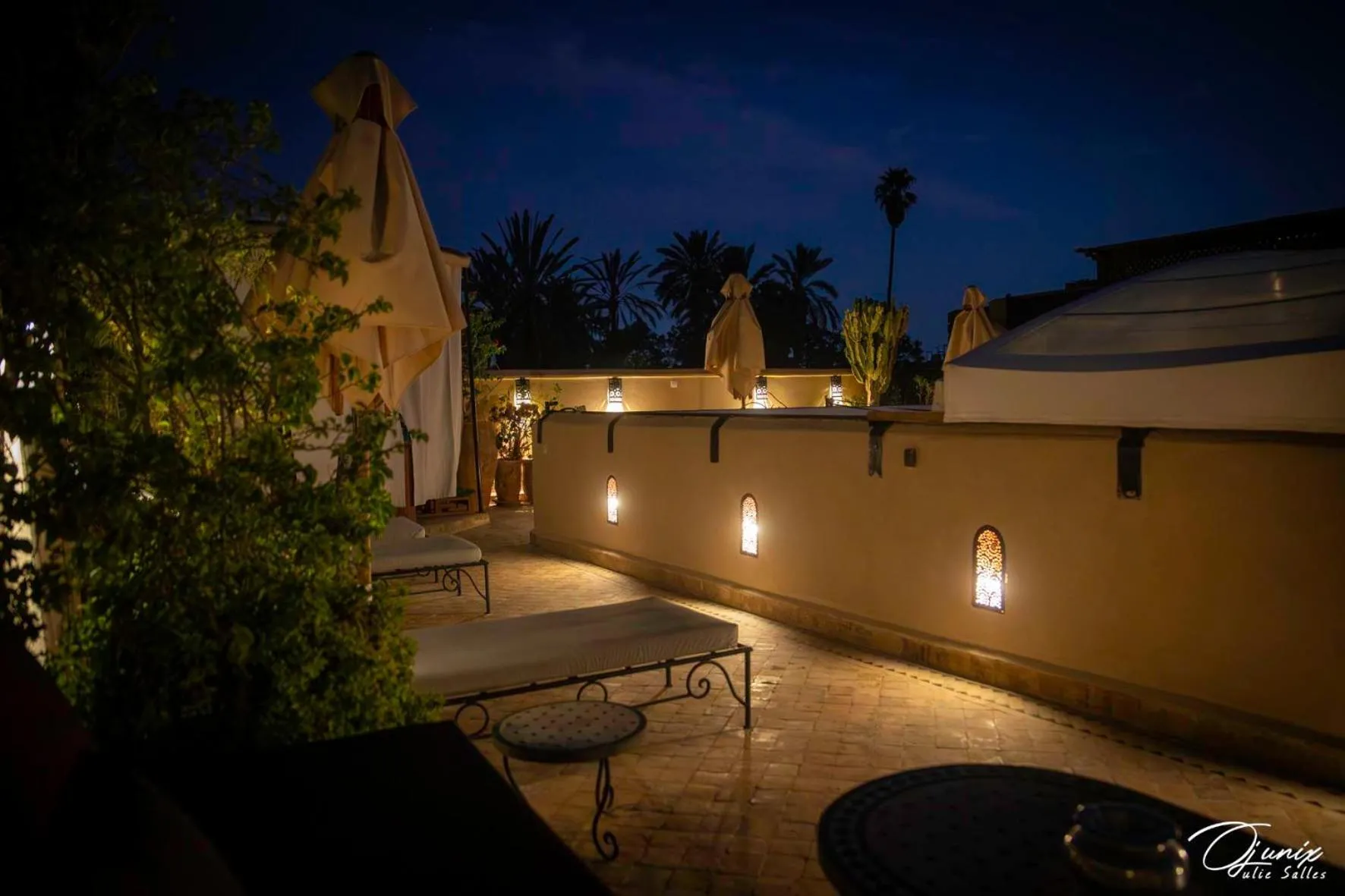 Patio in Riad Zoraida