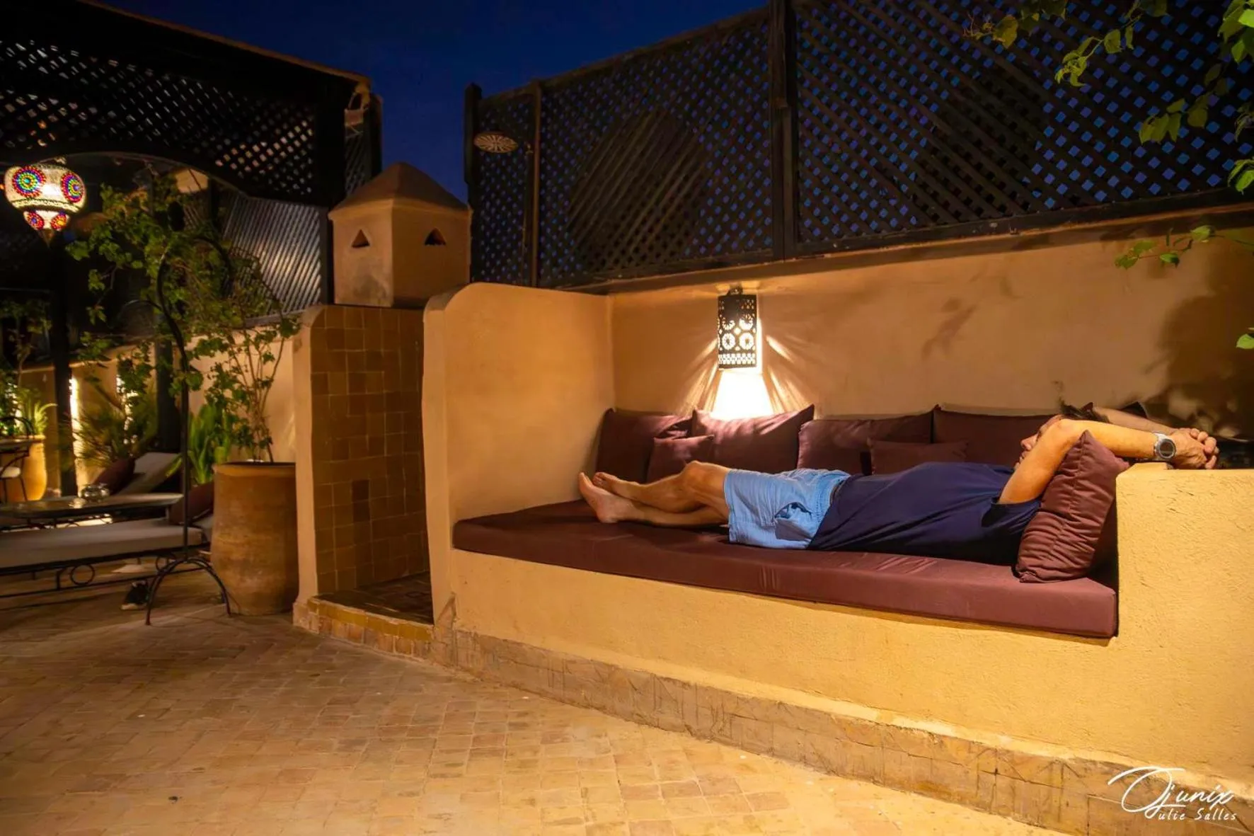 Patio in Riad Zoraida