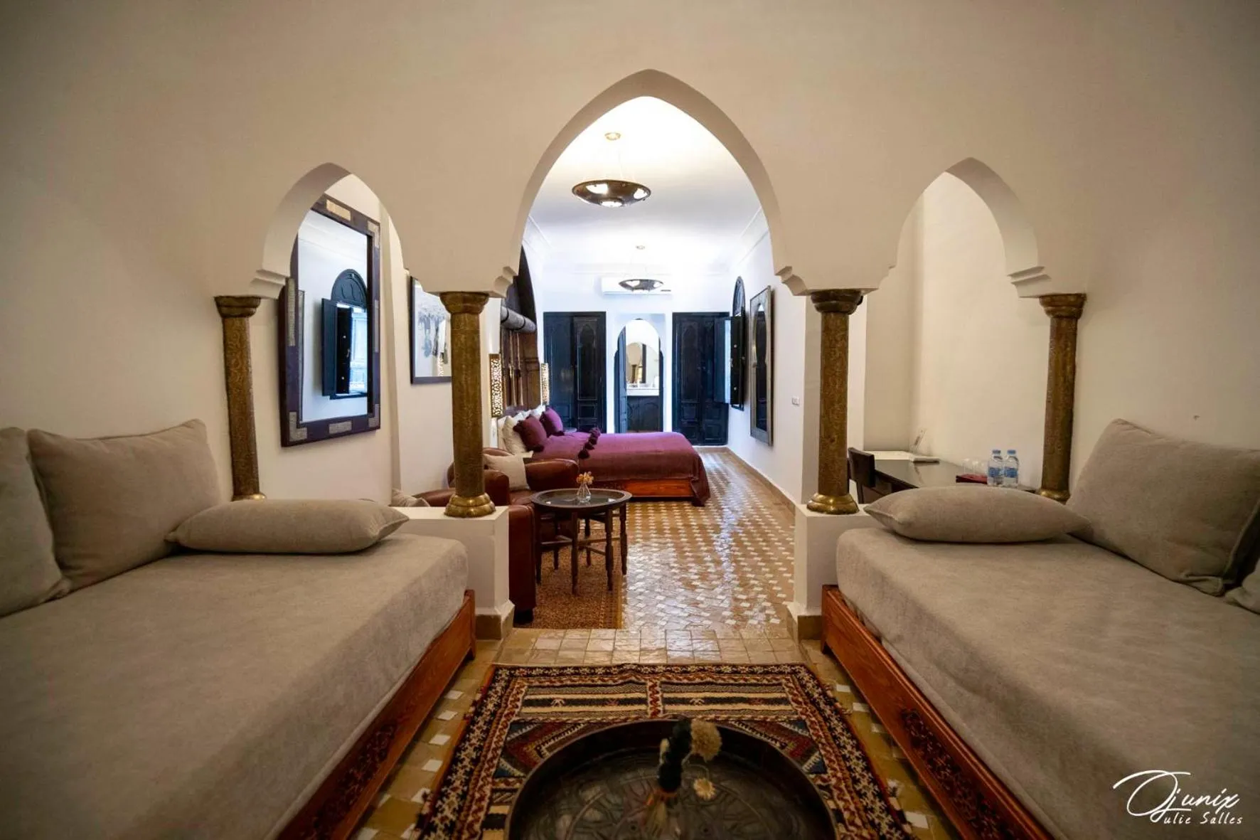 Photo of the whole room in Riad Zoraida